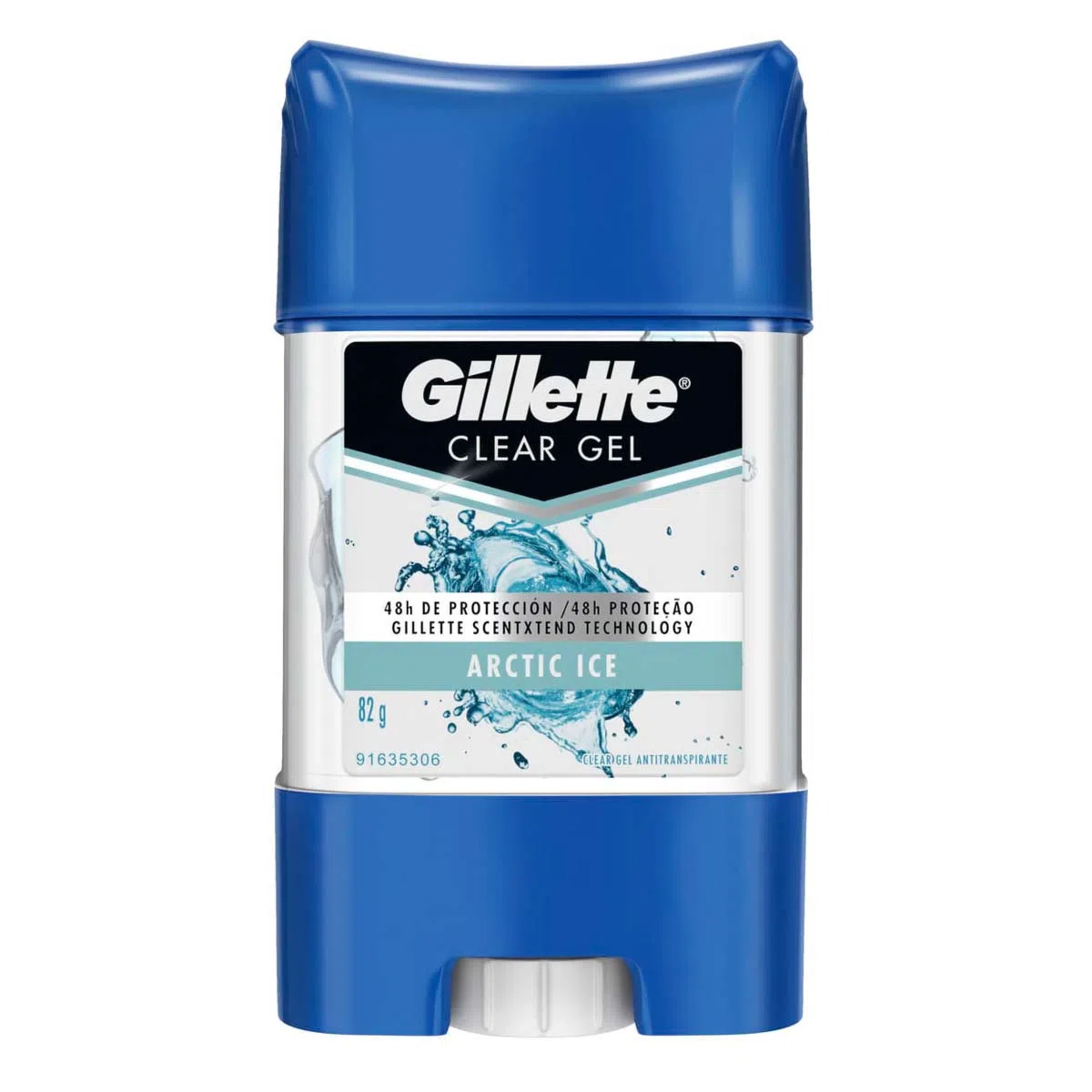 Gillette Artic Ice Desodorante En Gel Con 82 G