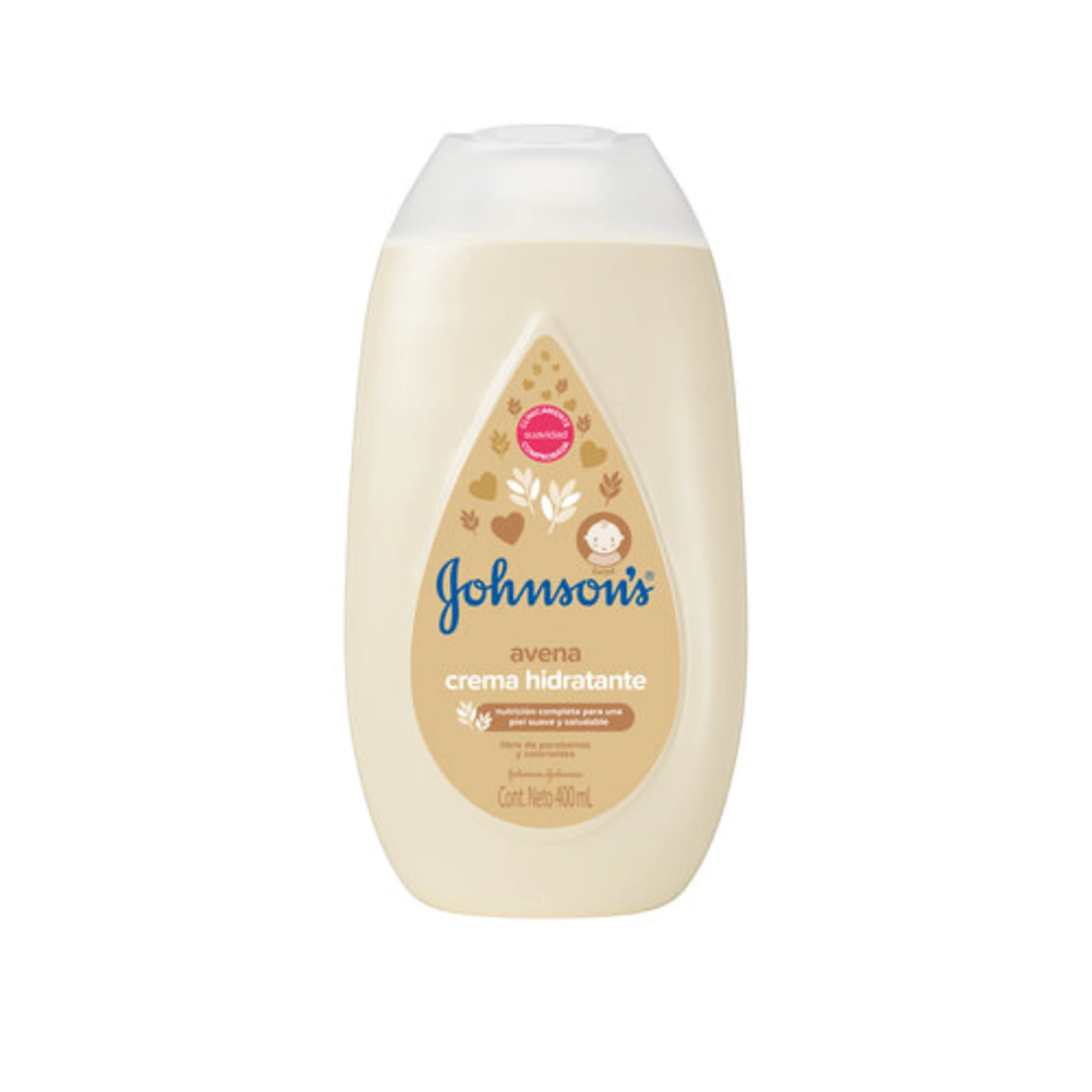 Johnson Baby Crema Corporal Avena Con 400 Ml