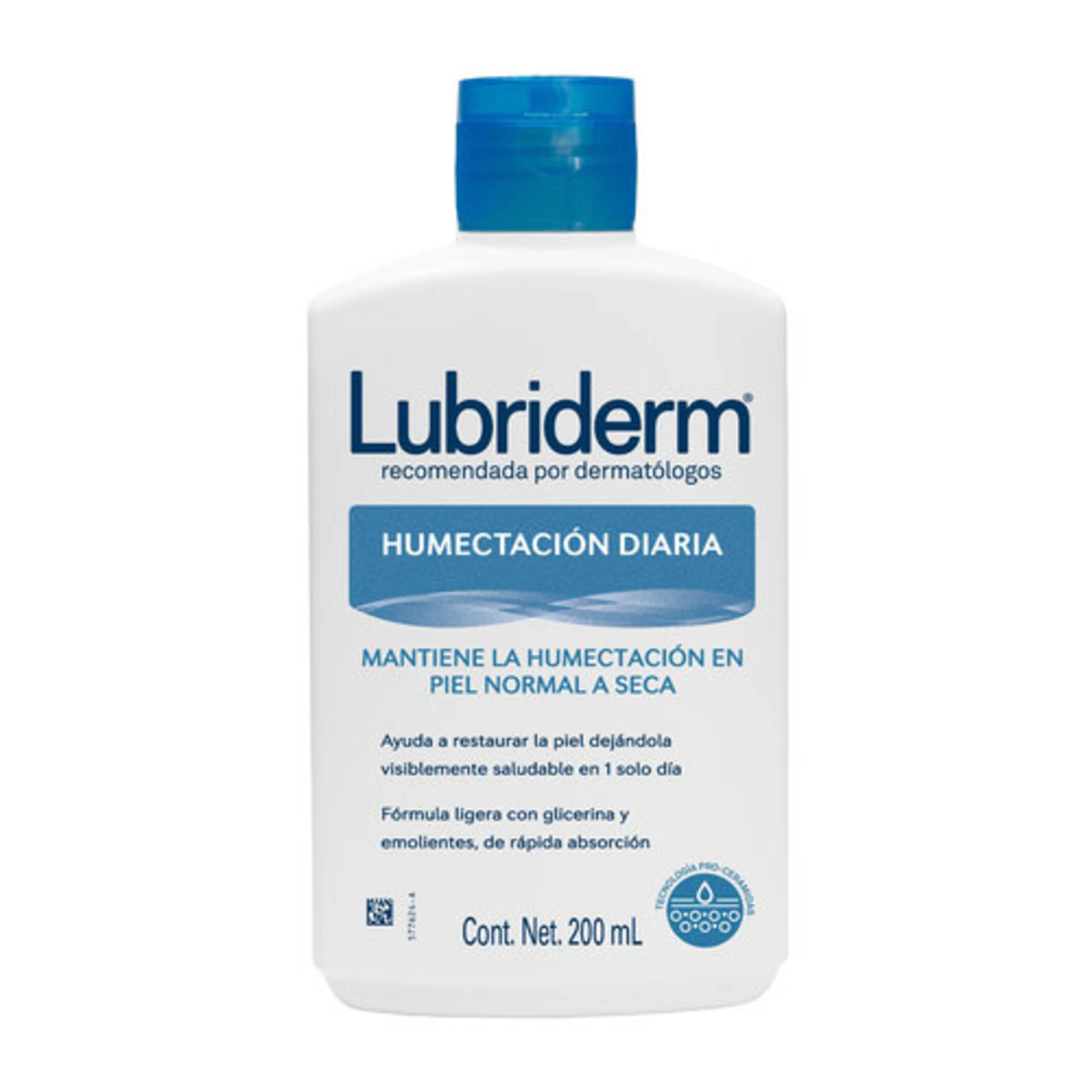 Crema Lubriderm Humectación Diaria Con 200 Ml