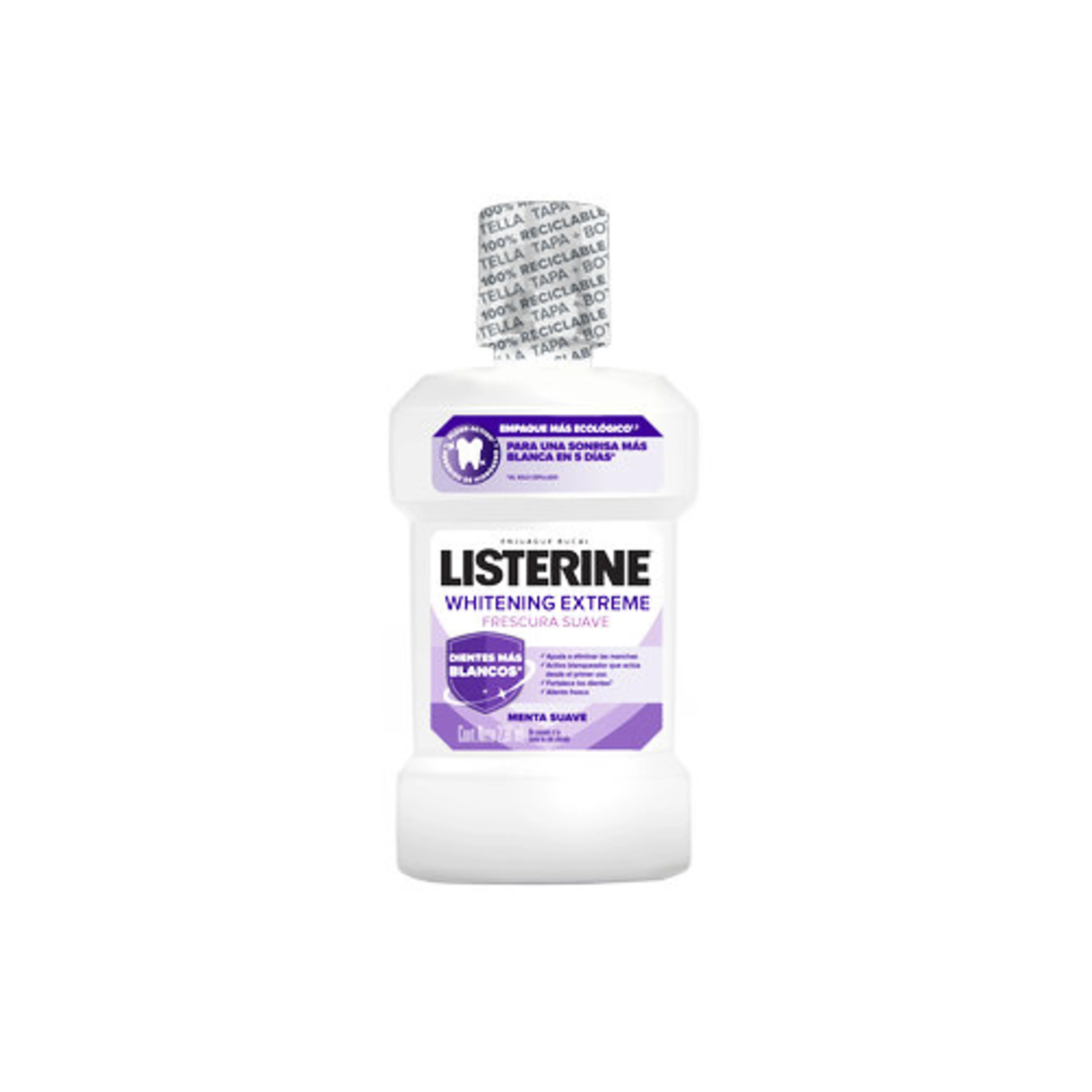 Listerine Whitening Extreme Enjuague Bucal Con 236 Ml