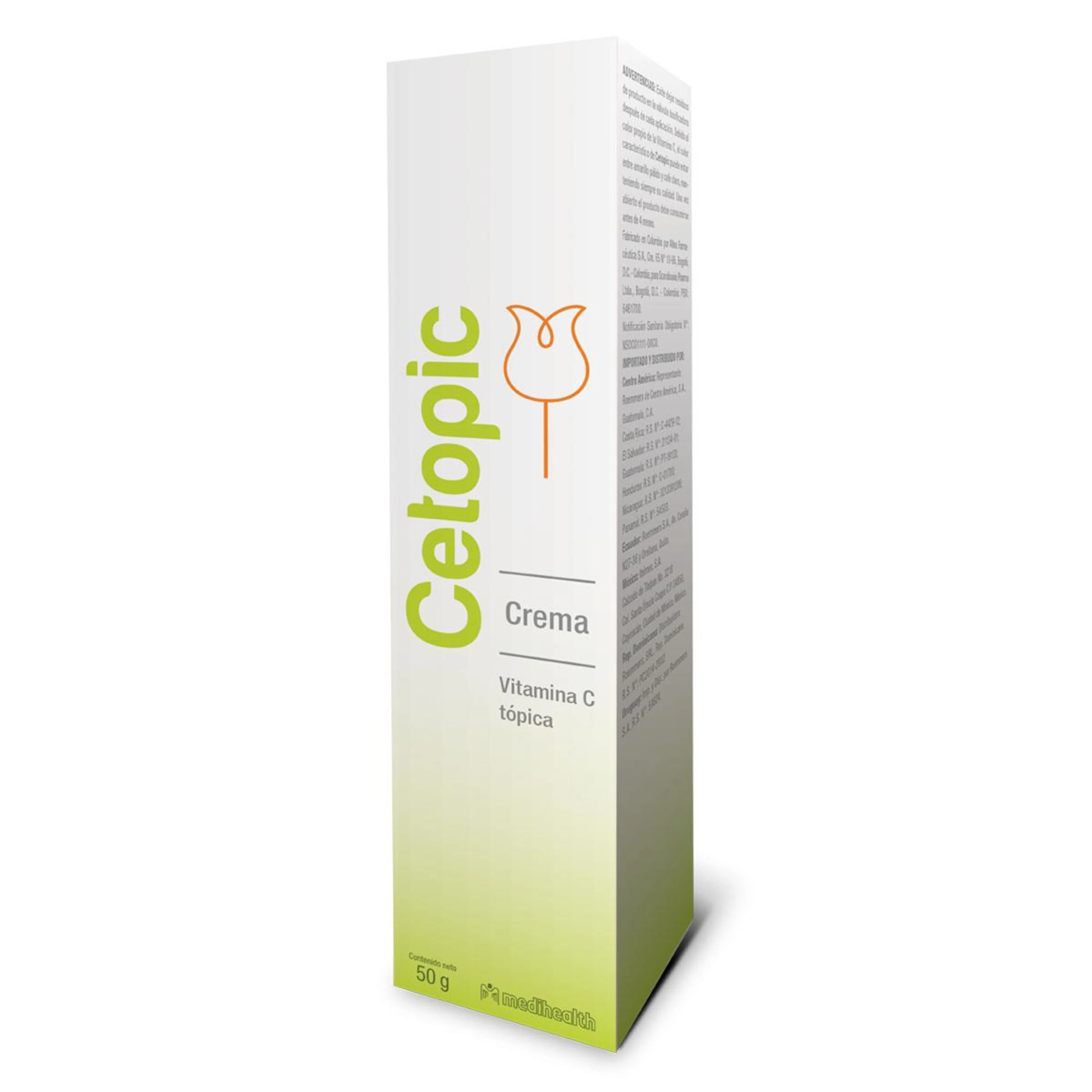 Cetopic Crema Vitamina C 50 Gr