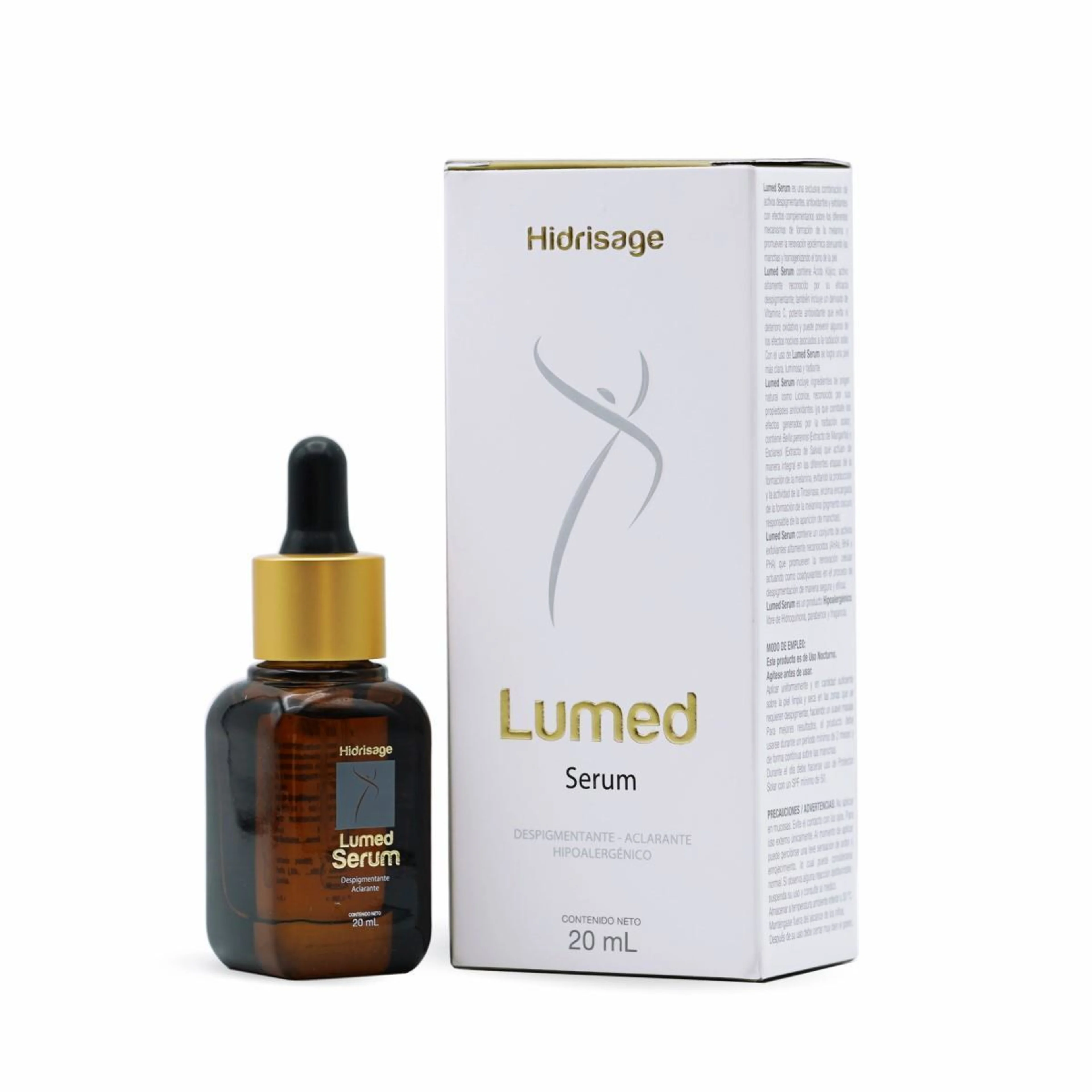 Hidrisage Lumed Serum Despigmentante Aclarante Con 20 Ml