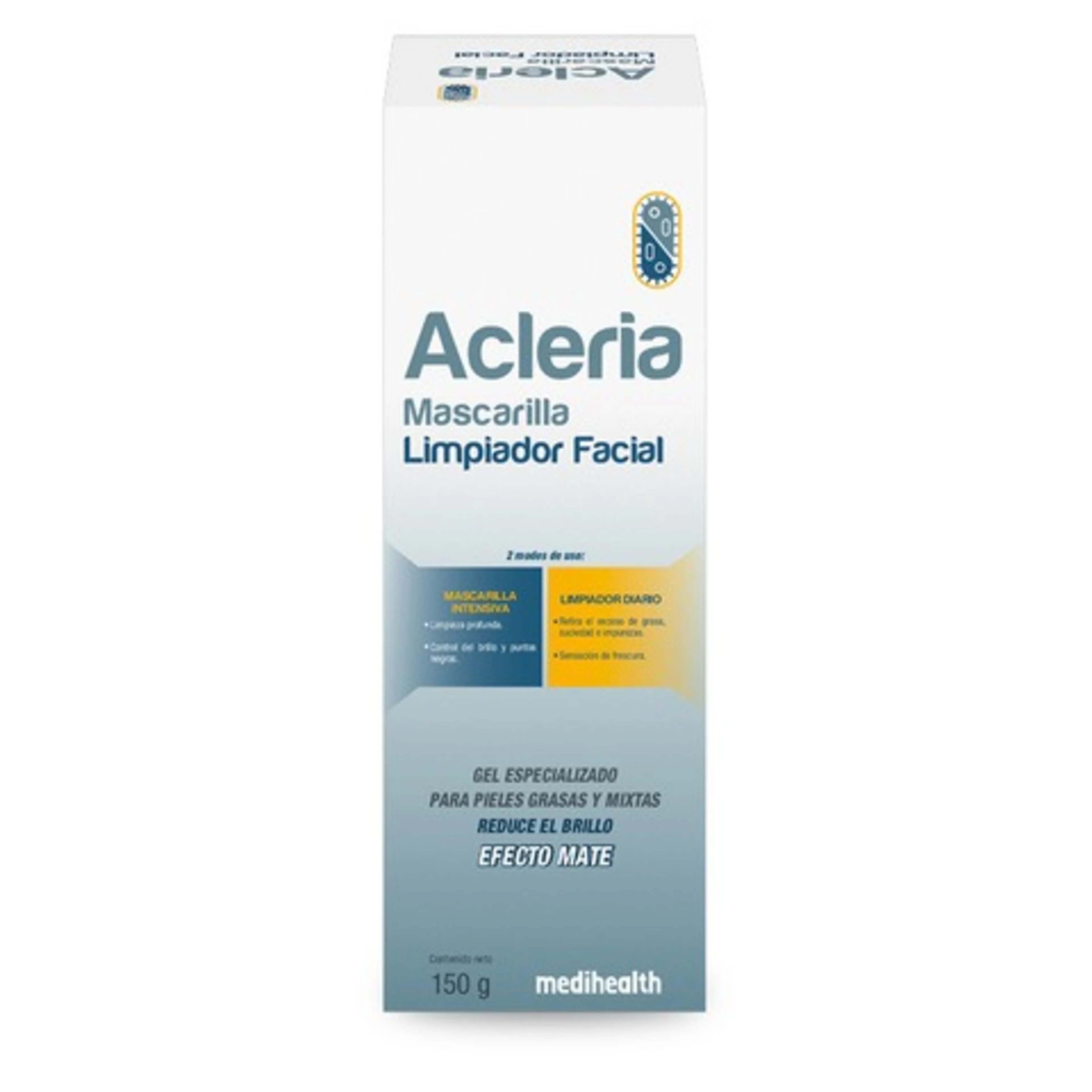 Acleria  Mascarilla Limpiador Facial Con 150 G