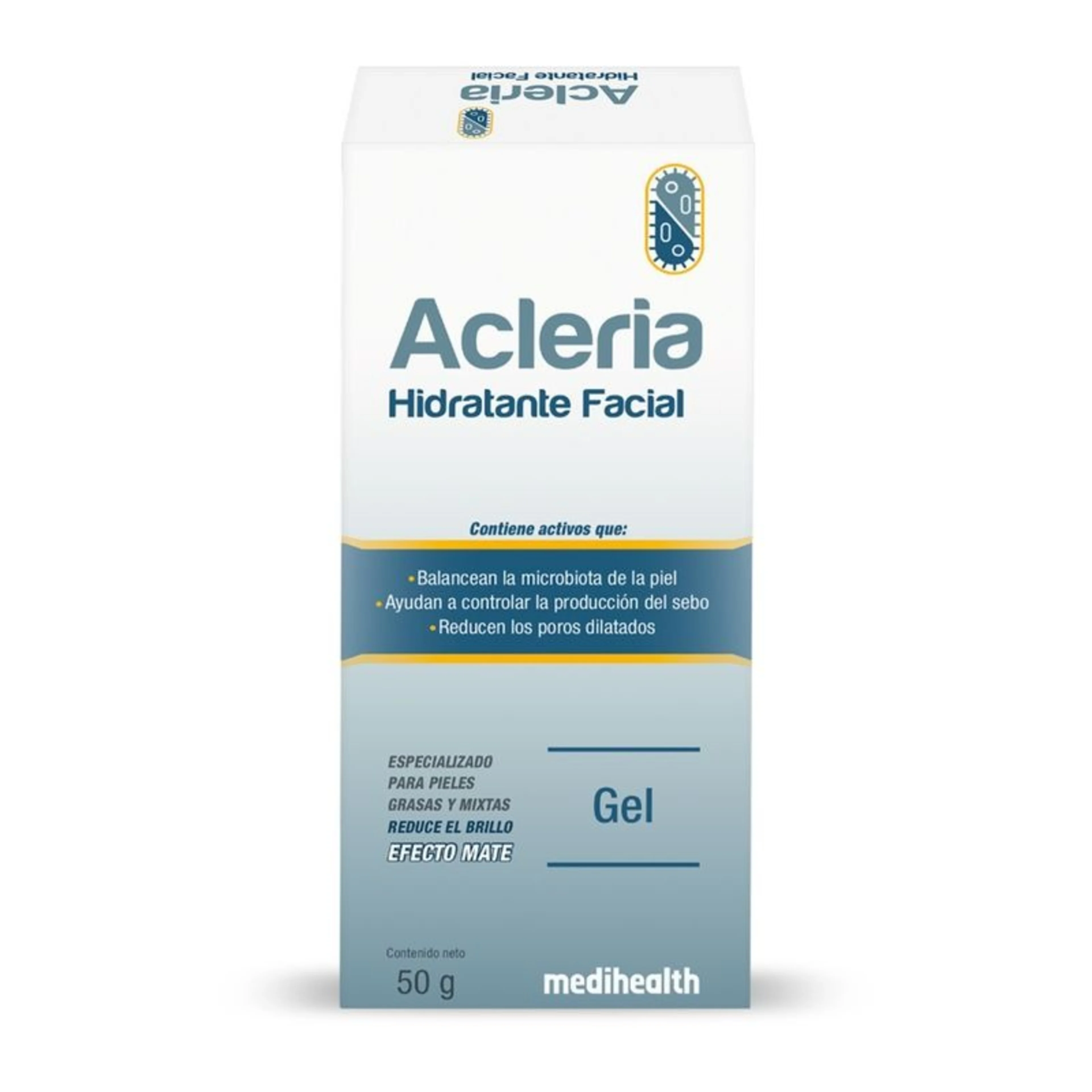 Acleria Hidratante Facial Con 50 G