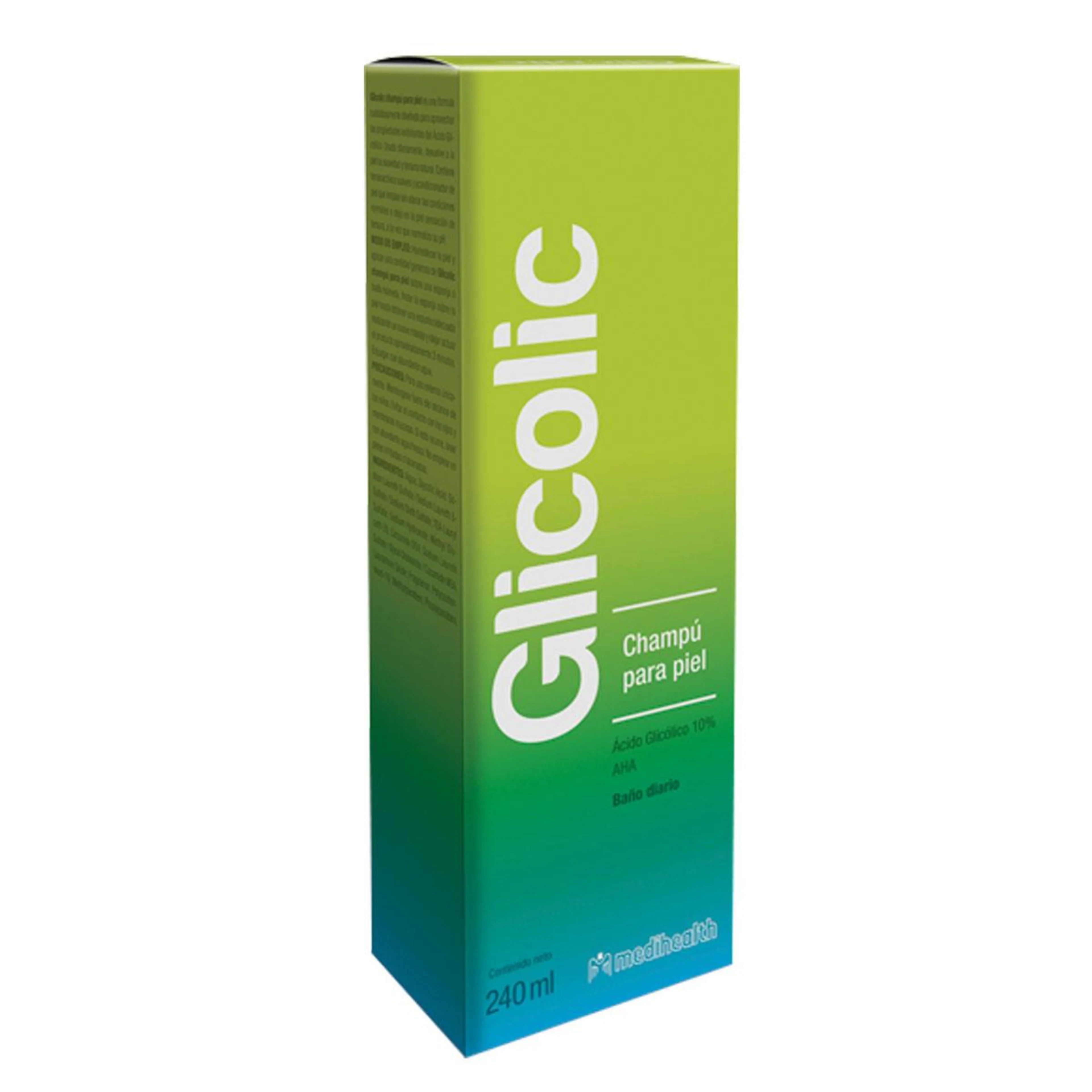 Glicolic 10% Shampoo Para Piel Con 240 Ml