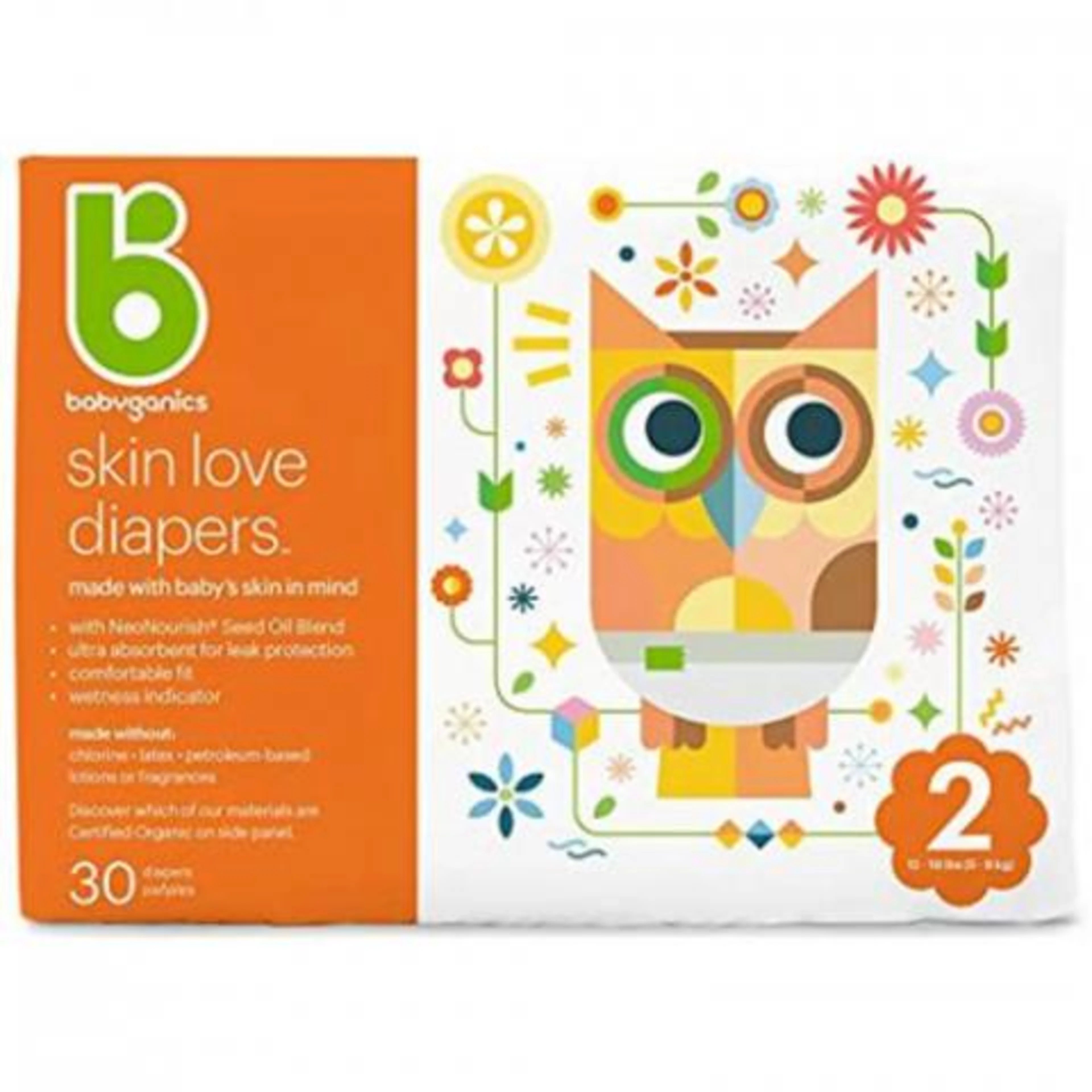 Babyganics pañales organicos etapa 2