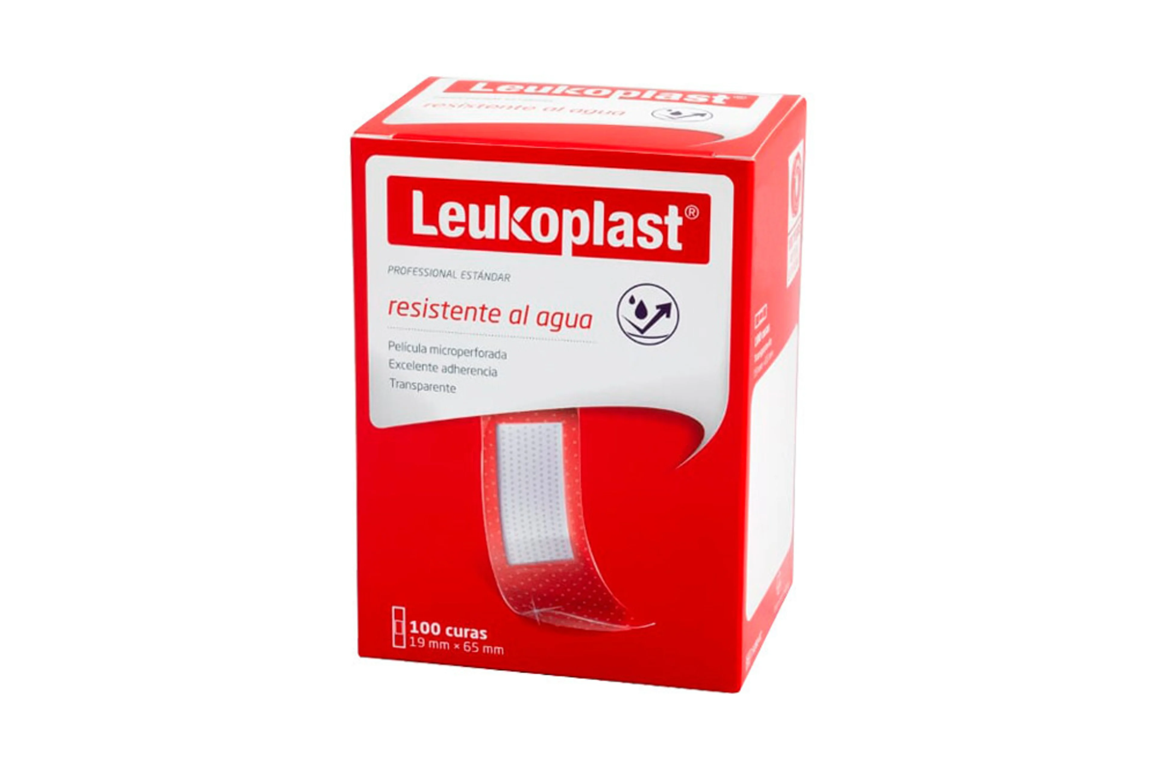 Leukoplast Transparente 19X65Mm 100 Piezas