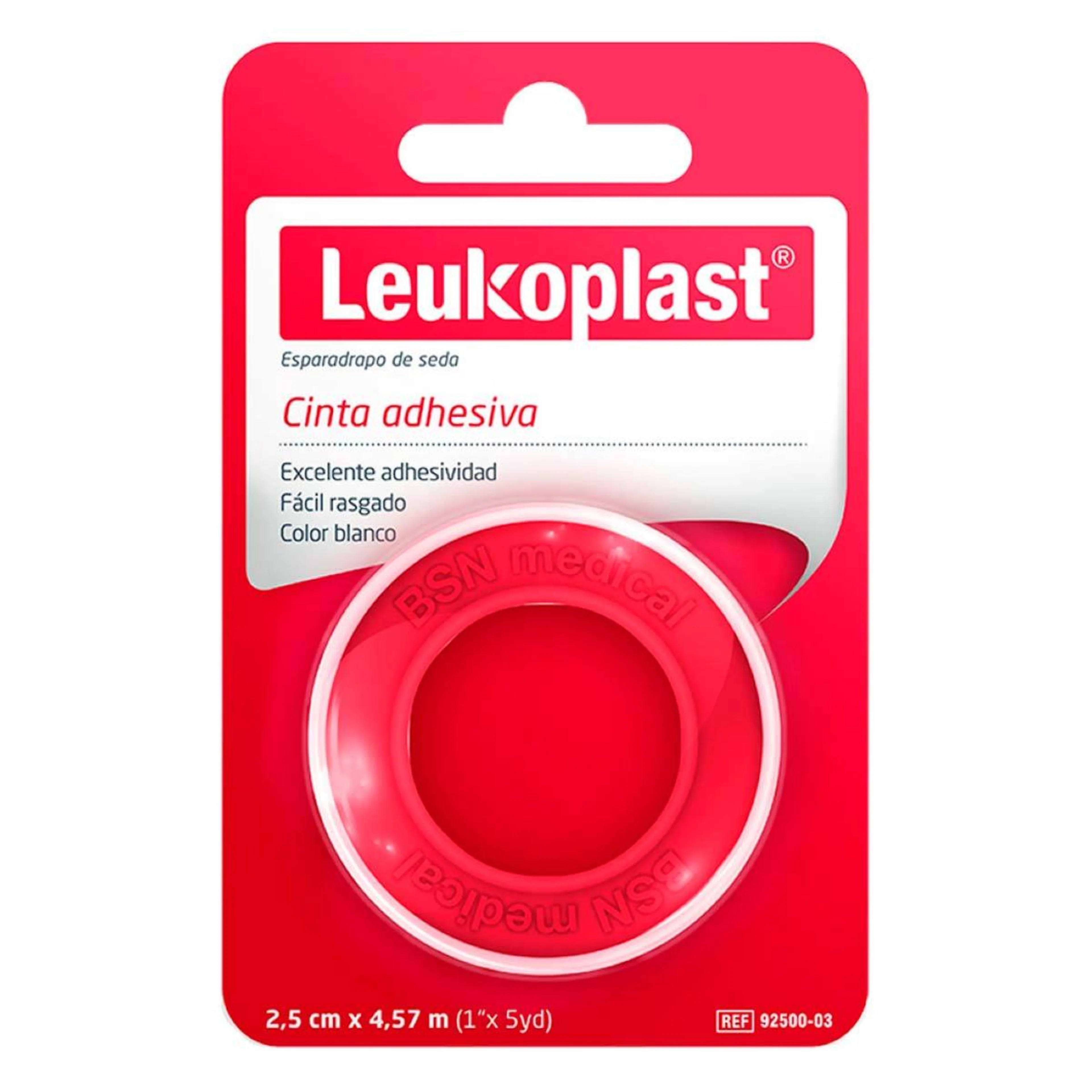 Leukoplast Cinta Adhesiva 2.5Cm X 4.57M Con 1 Pieza