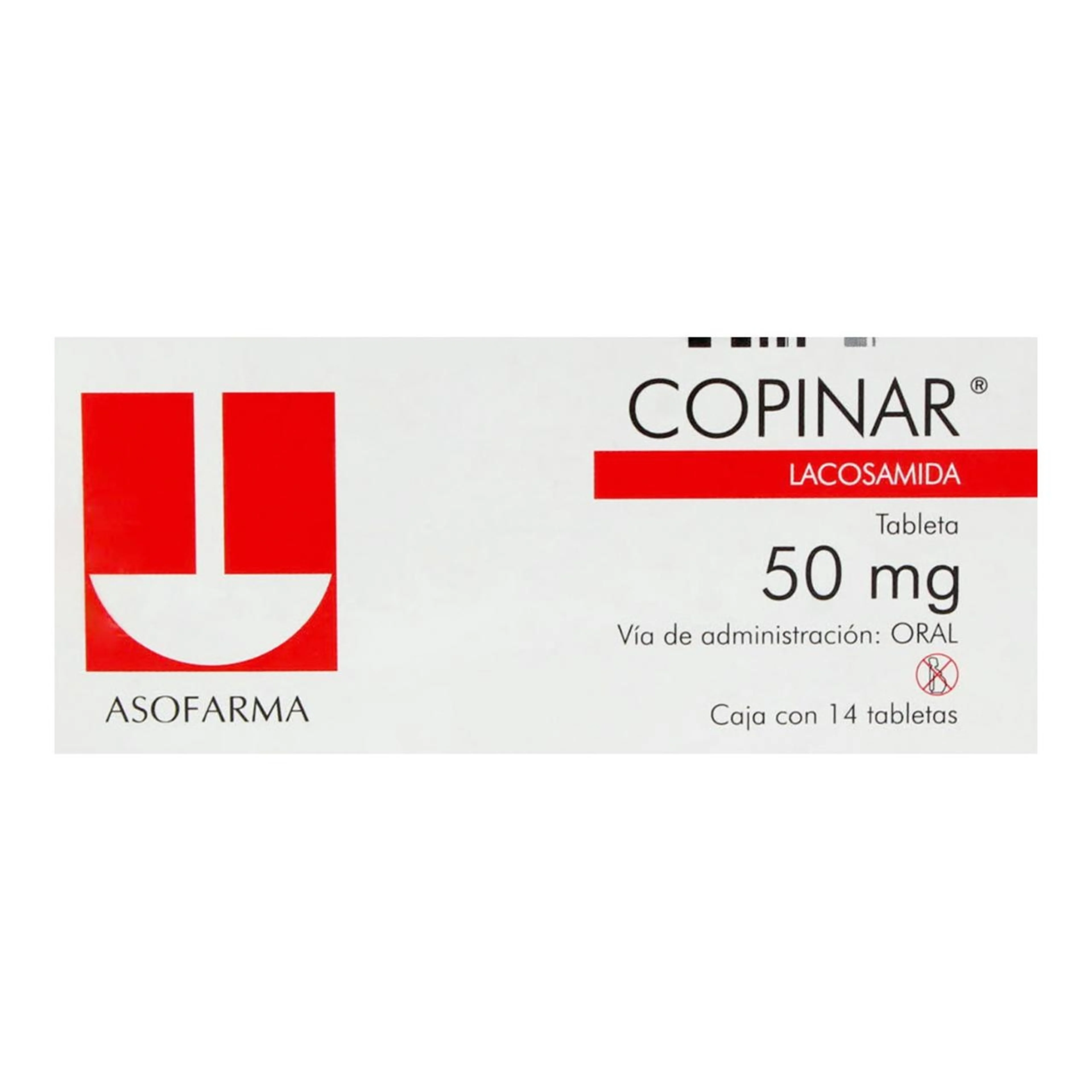 Copinar 50 Mg Con 14 Tabletas