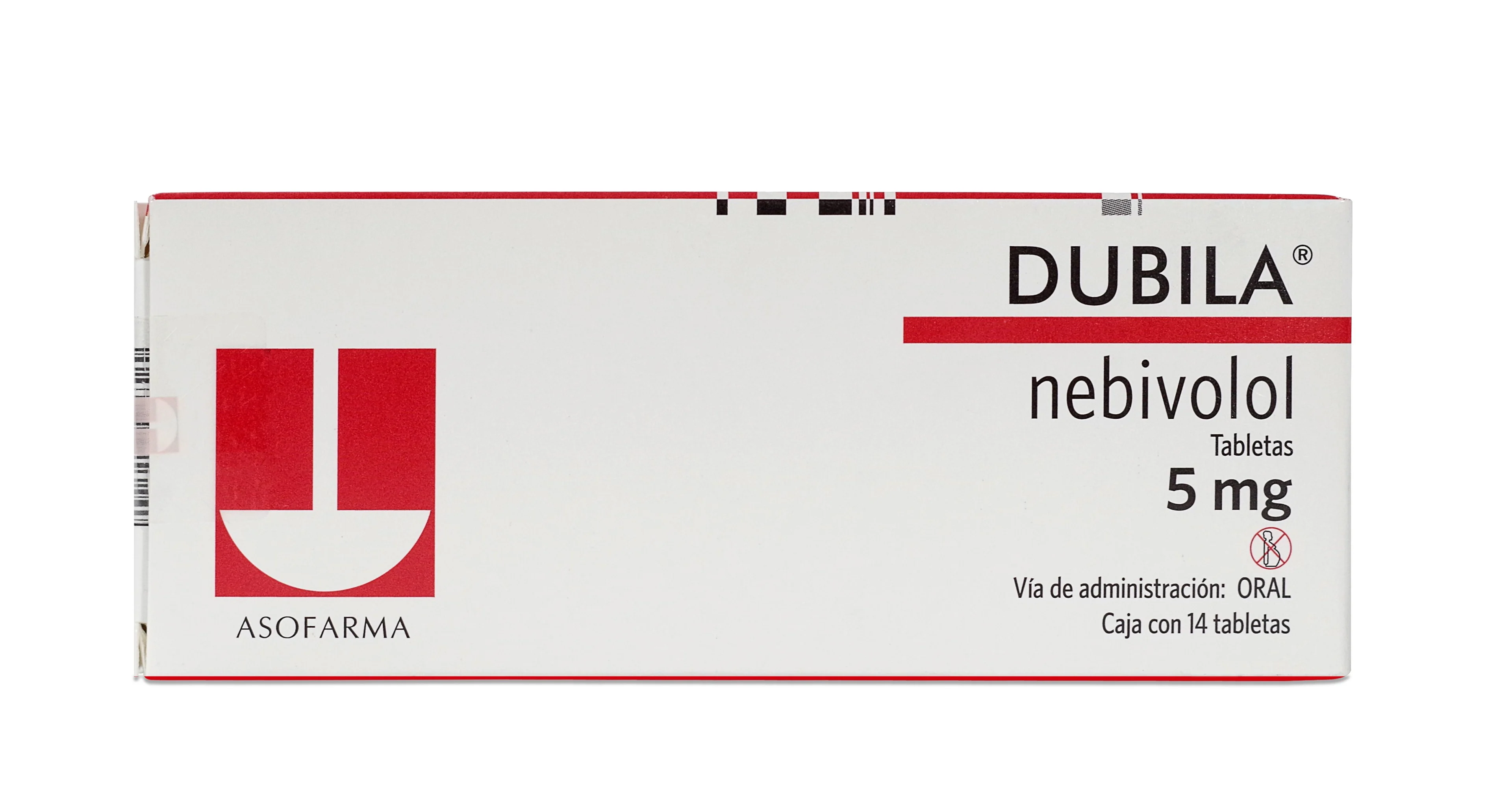 Dubila 5 Mg Con 14 Tabletas