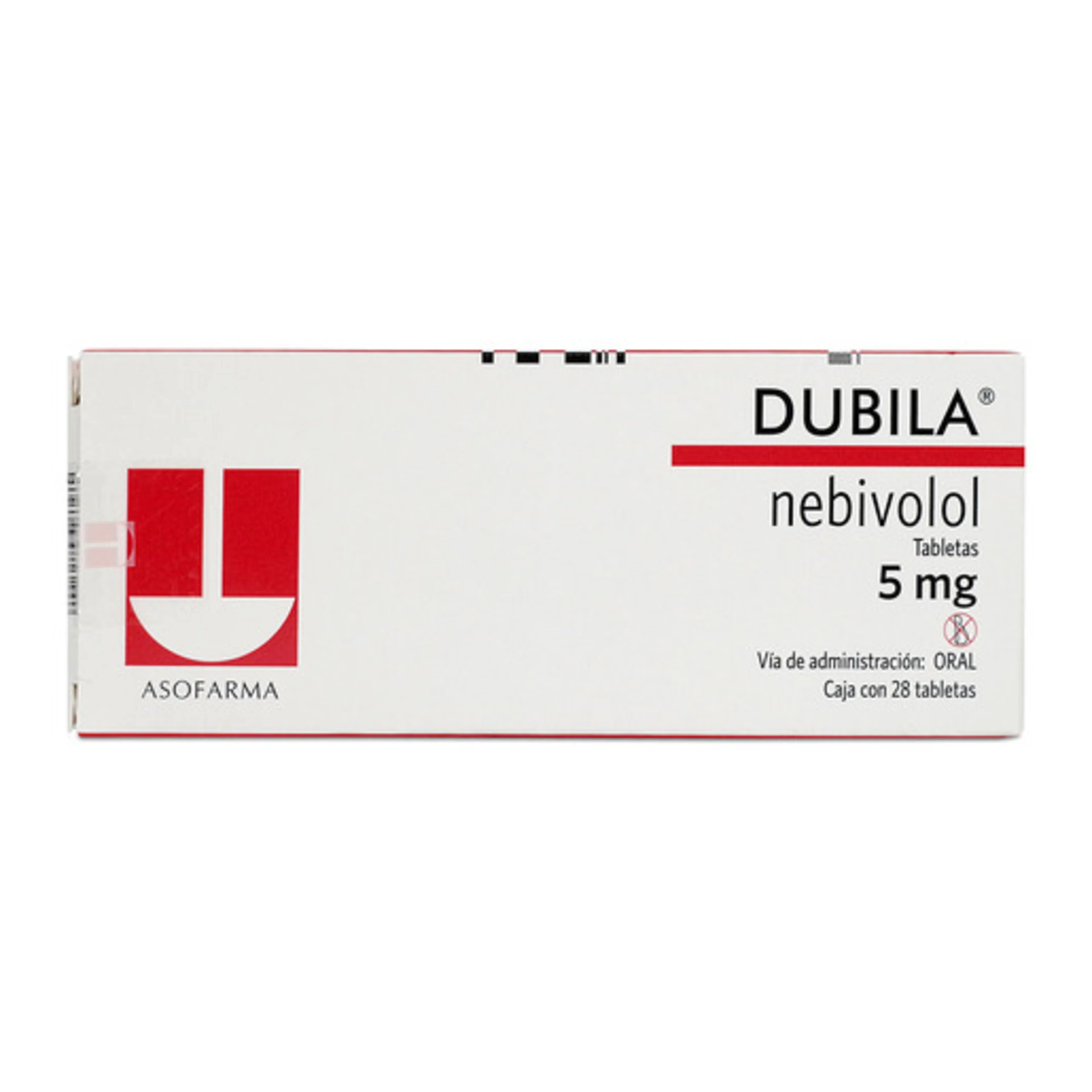 Dubila 5 Mg Con 28 Tabletas