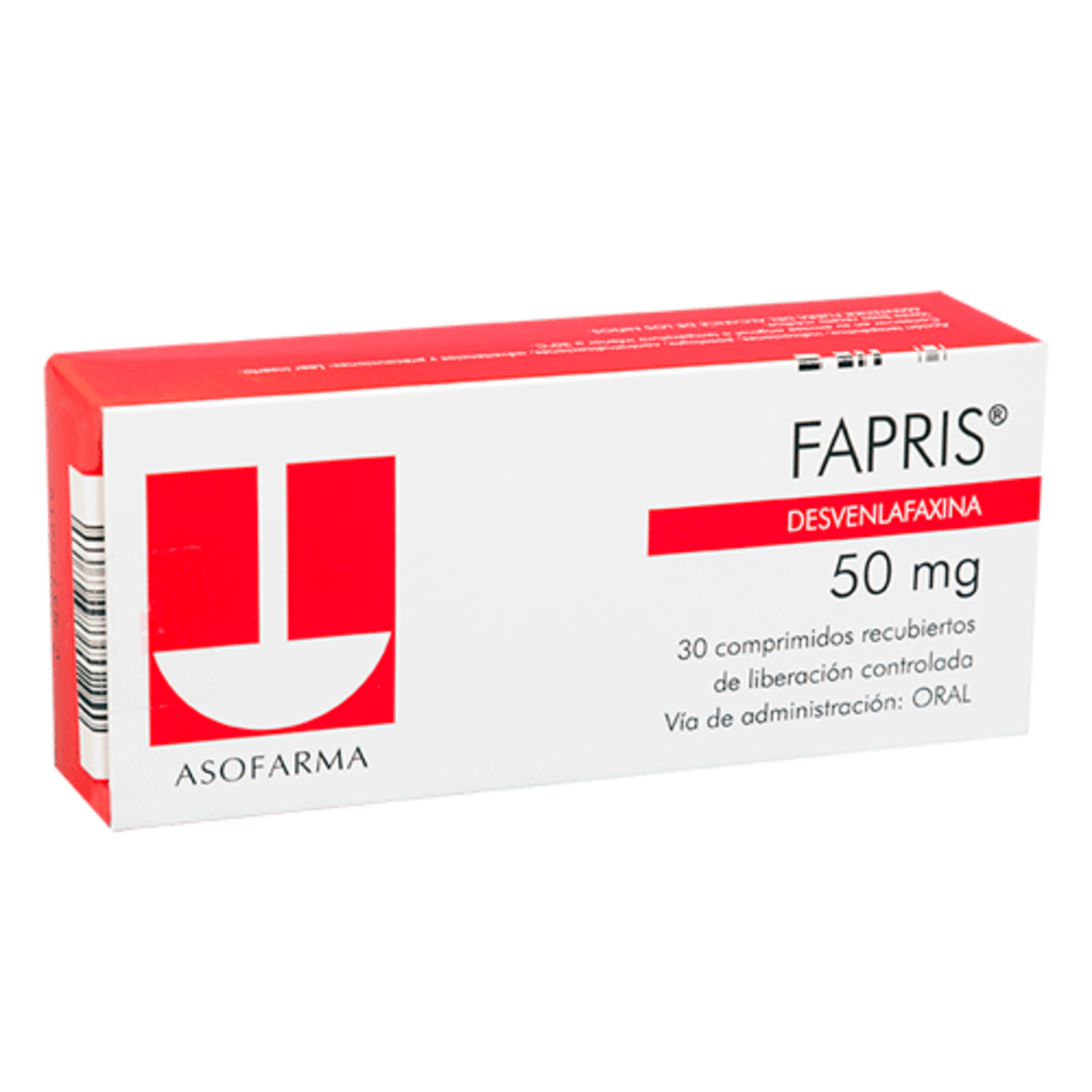 Fapris 50 Mg Con 30 Comprimidos
