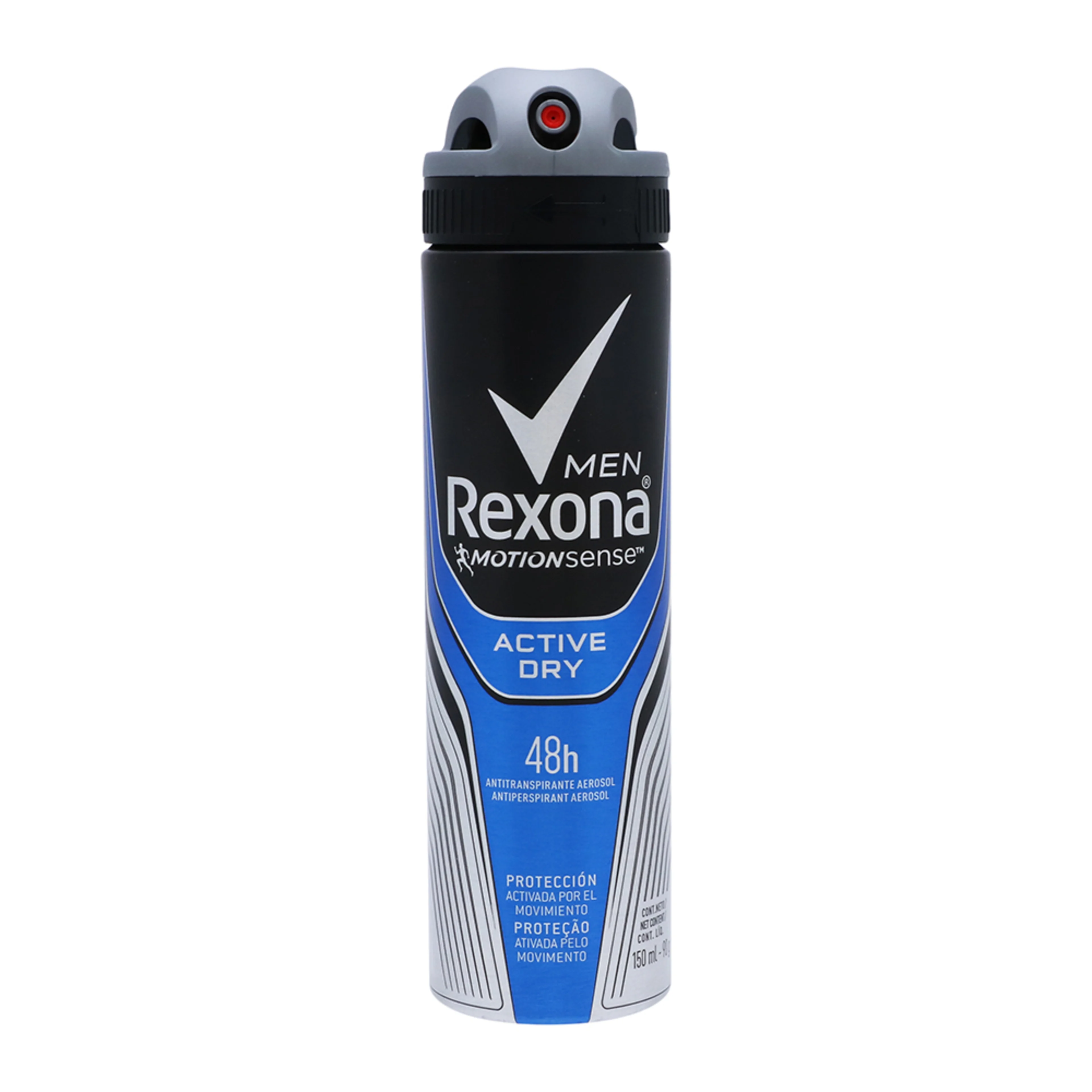 Rexona Men Active Dry Desodorante Antitranspirante En Aerosol Con 90 G