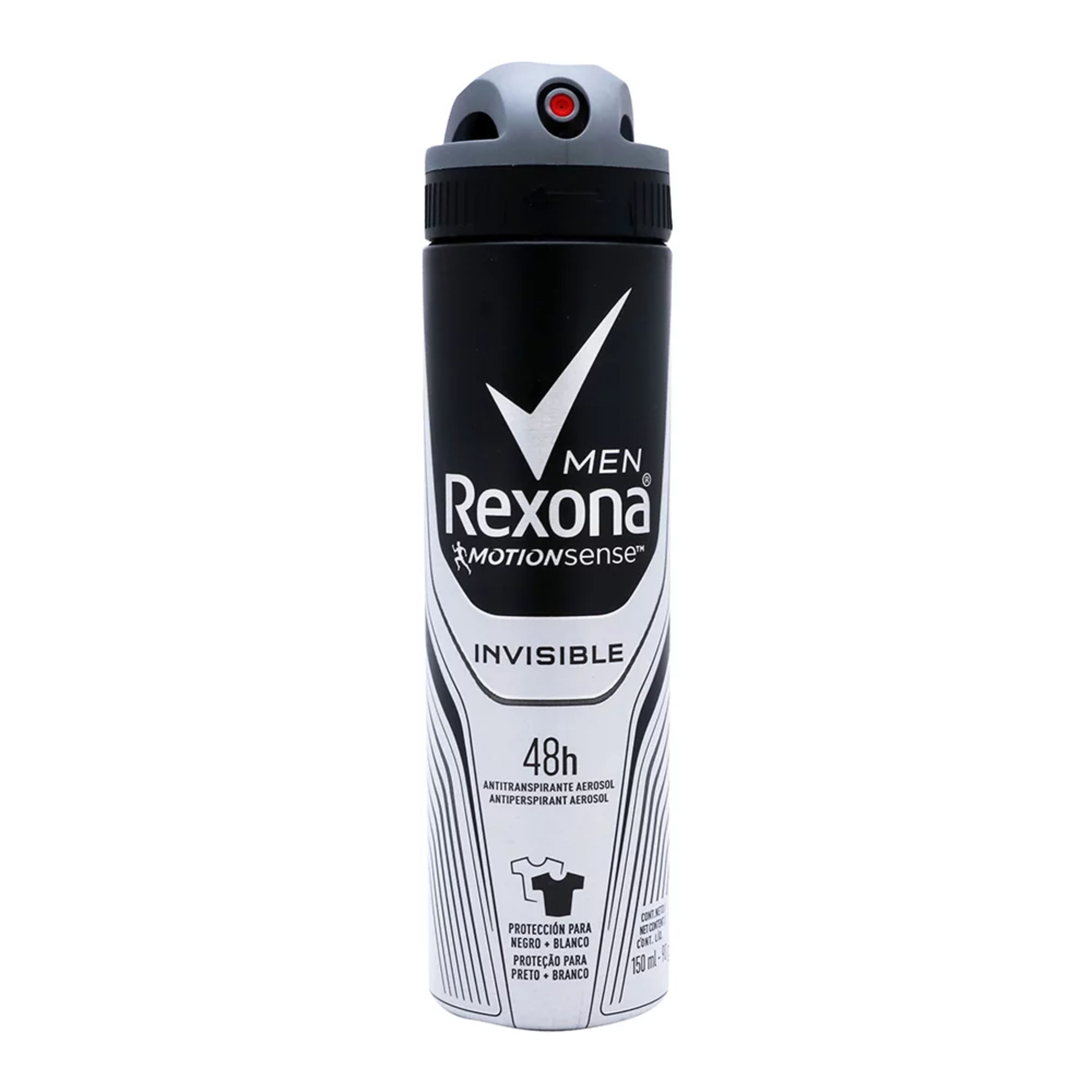 Rexona Men Motion Sense Invisible Desodorante Antitranspirante En Aerosol Con 90 G