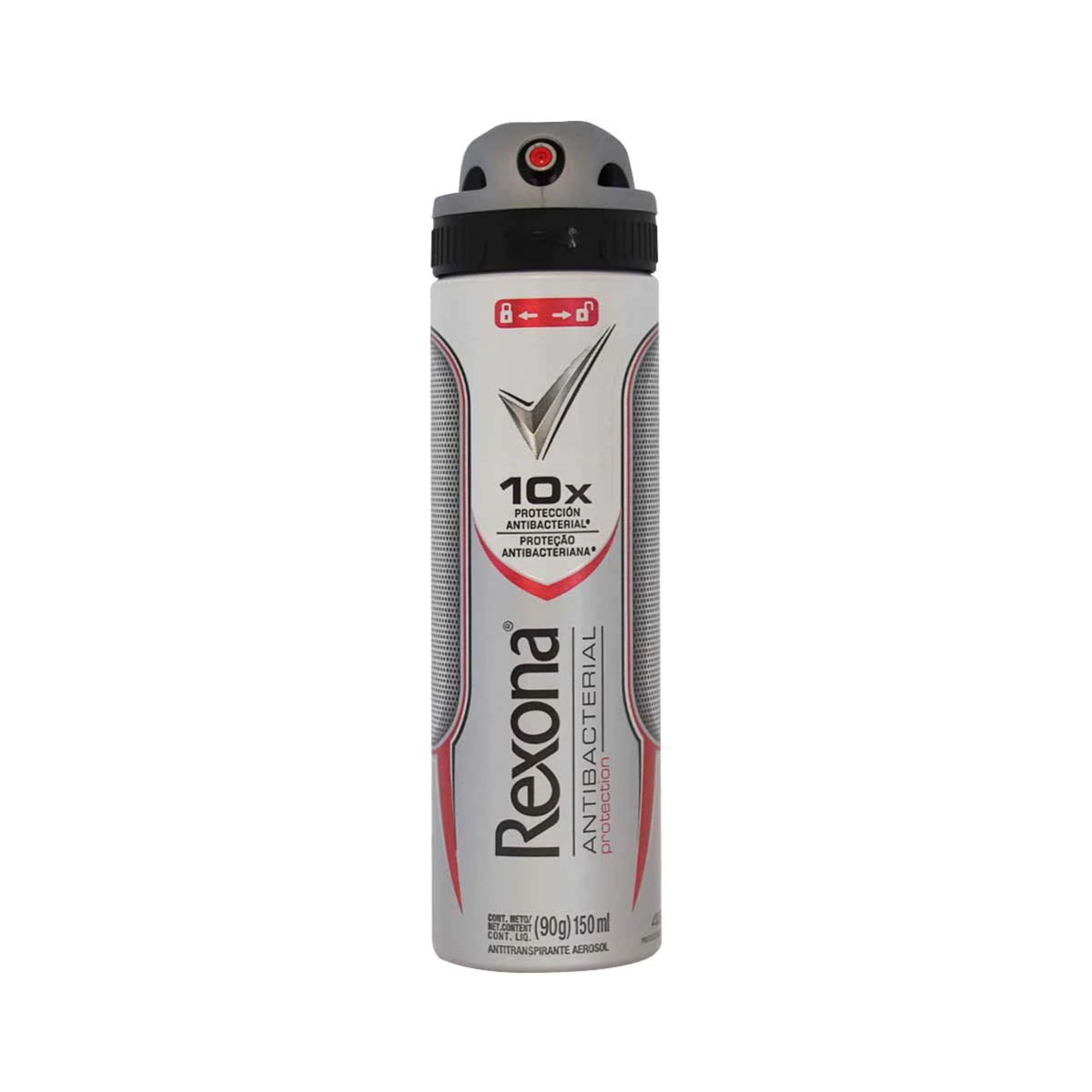 Rexona Men Desodorante Antitranspirante Antibacterial En Aerosol Con 150 Ml