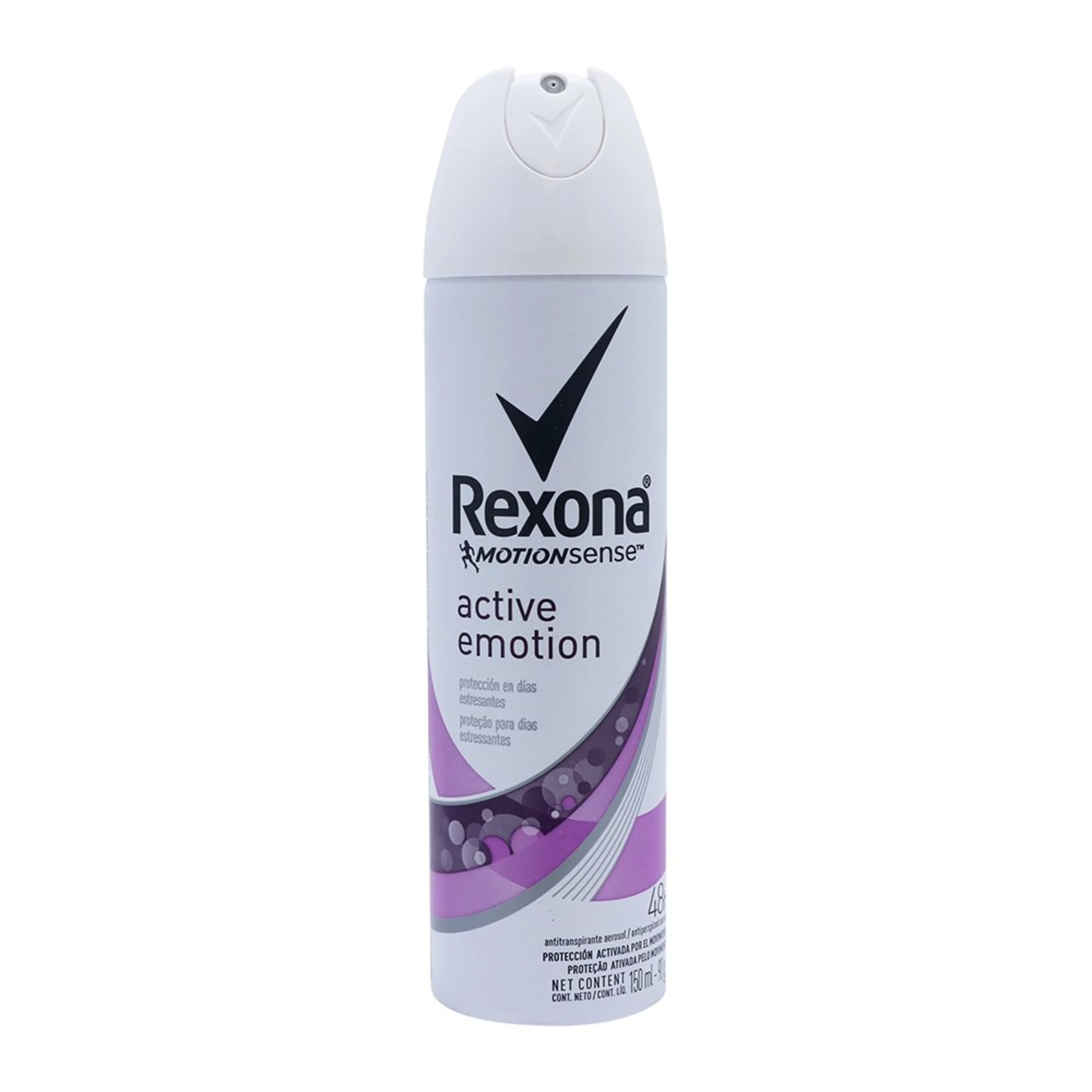 Rexona Woman Motion Sense Active Emotion Desodorante Antitranspirante En Aerosol Con 150 Ml