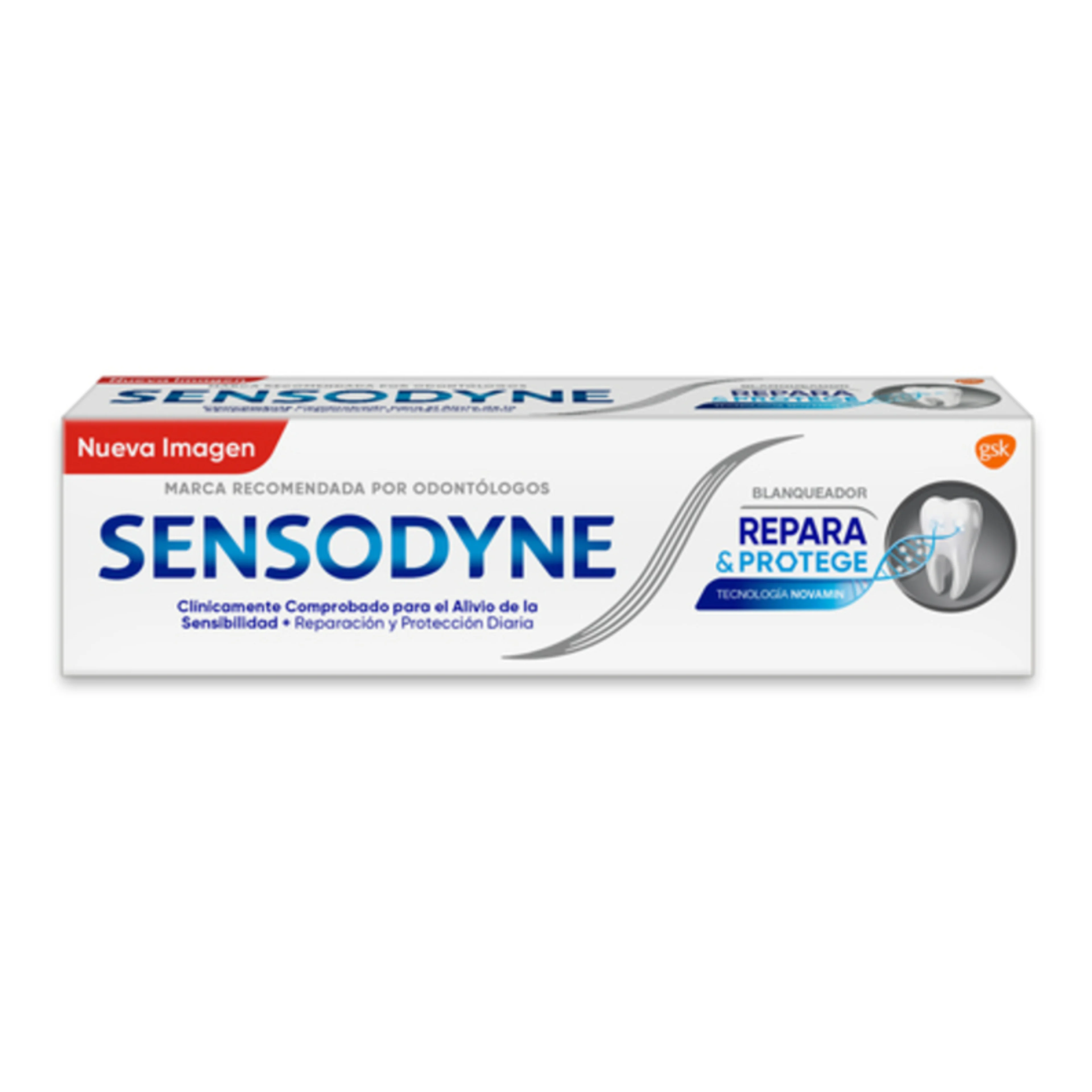 Sensodyne Crema Dental Para La Sensibilidad Protege Blanqueador 100 Gr Tubo