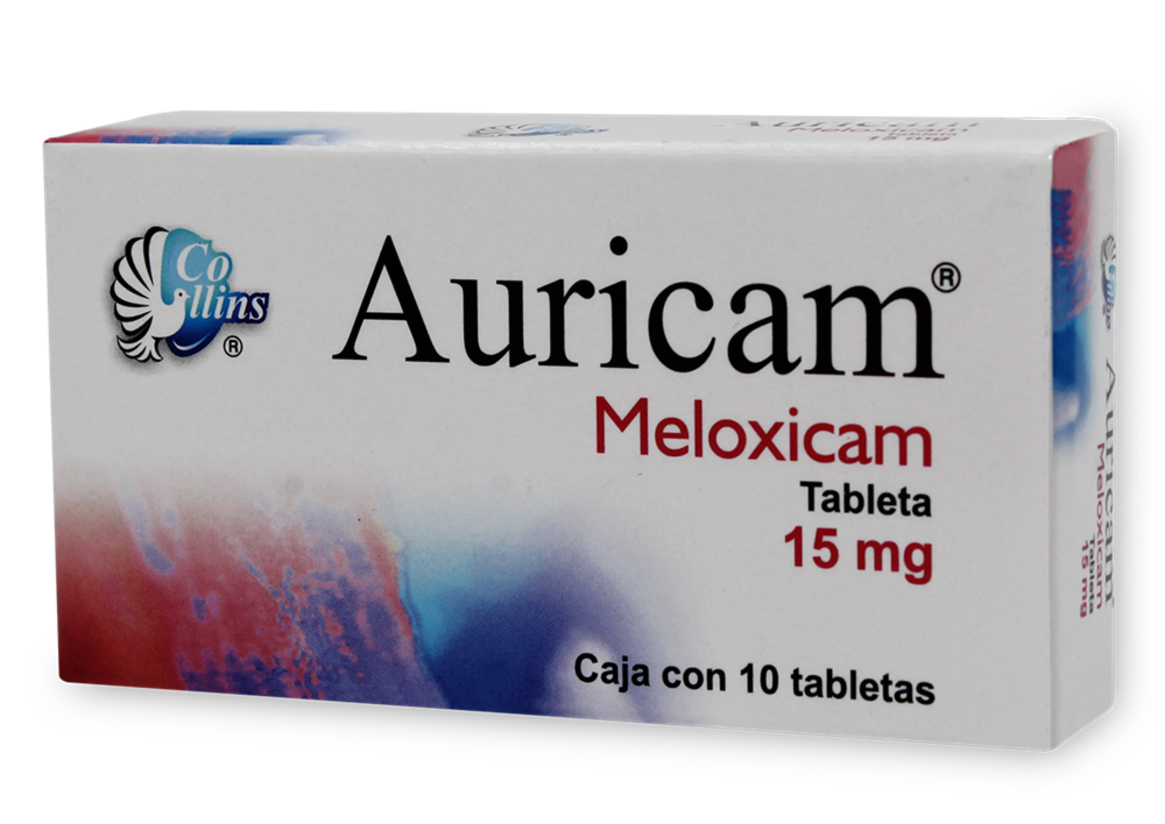 Auricam 15 Mg Con 10 Tabletas