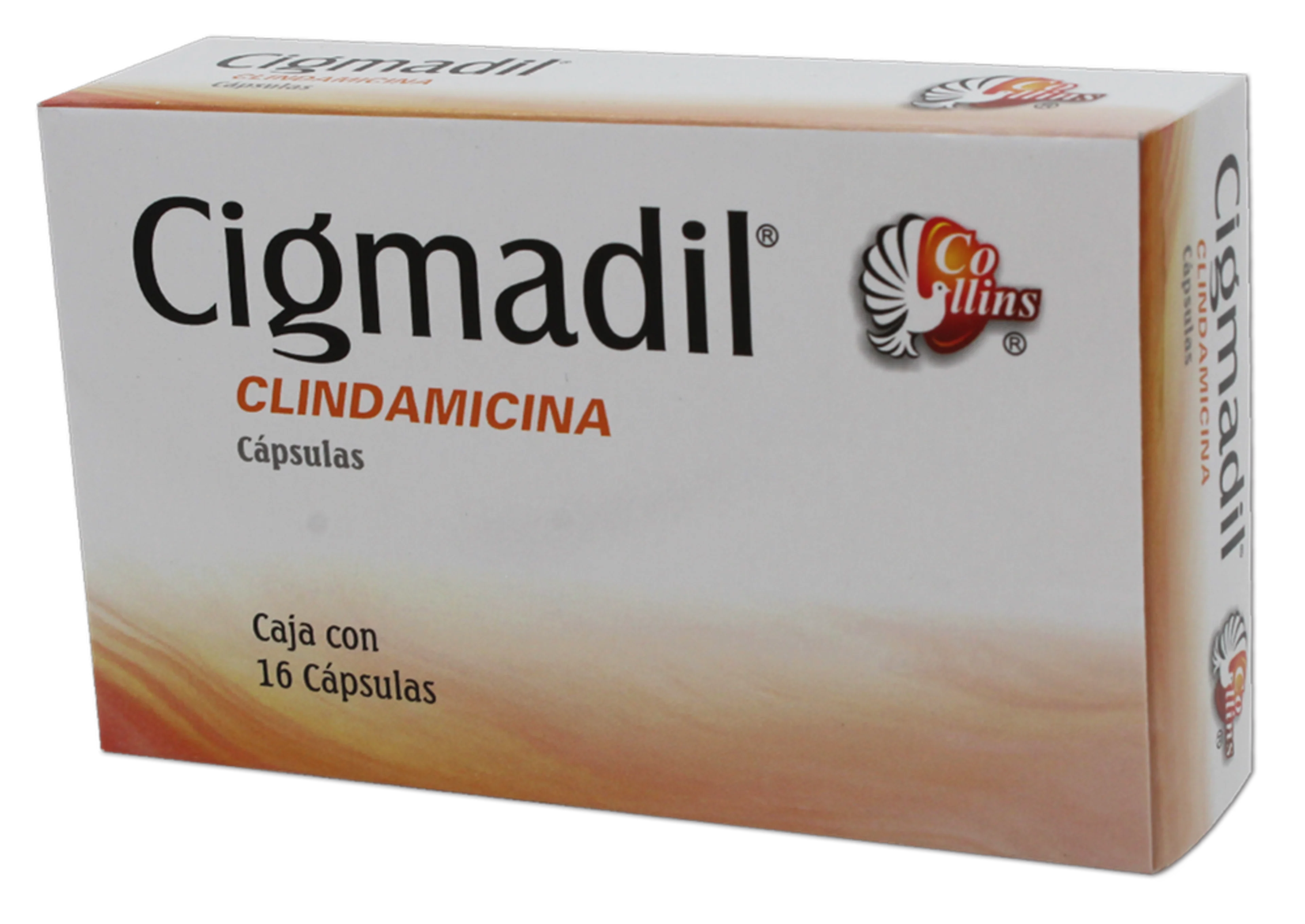 Cigmadil Clindamicina 300 Mg Con 16 Cápsulas