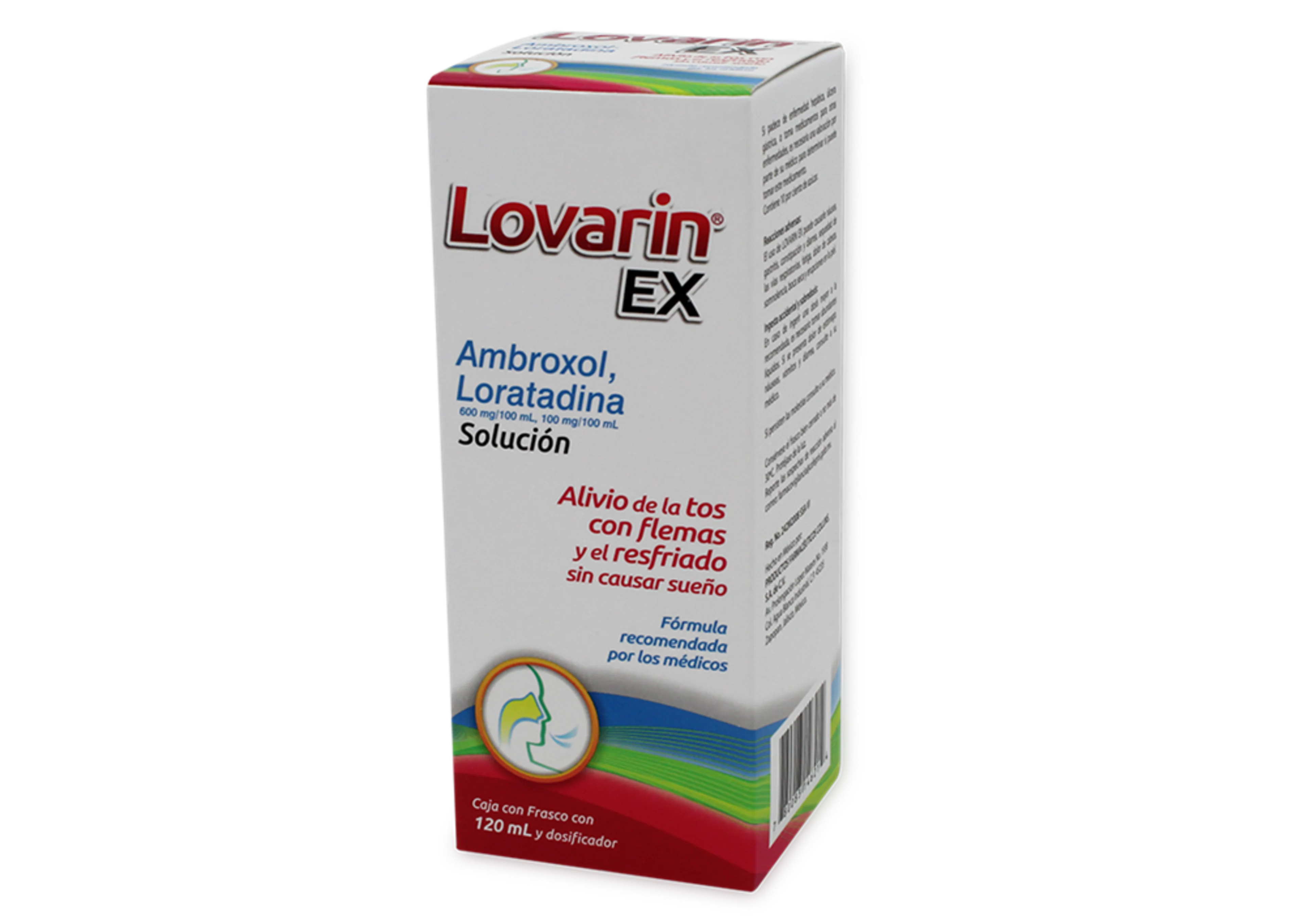 Lovarin Ex 600/100 Mg Con 120 Ml De Solución
