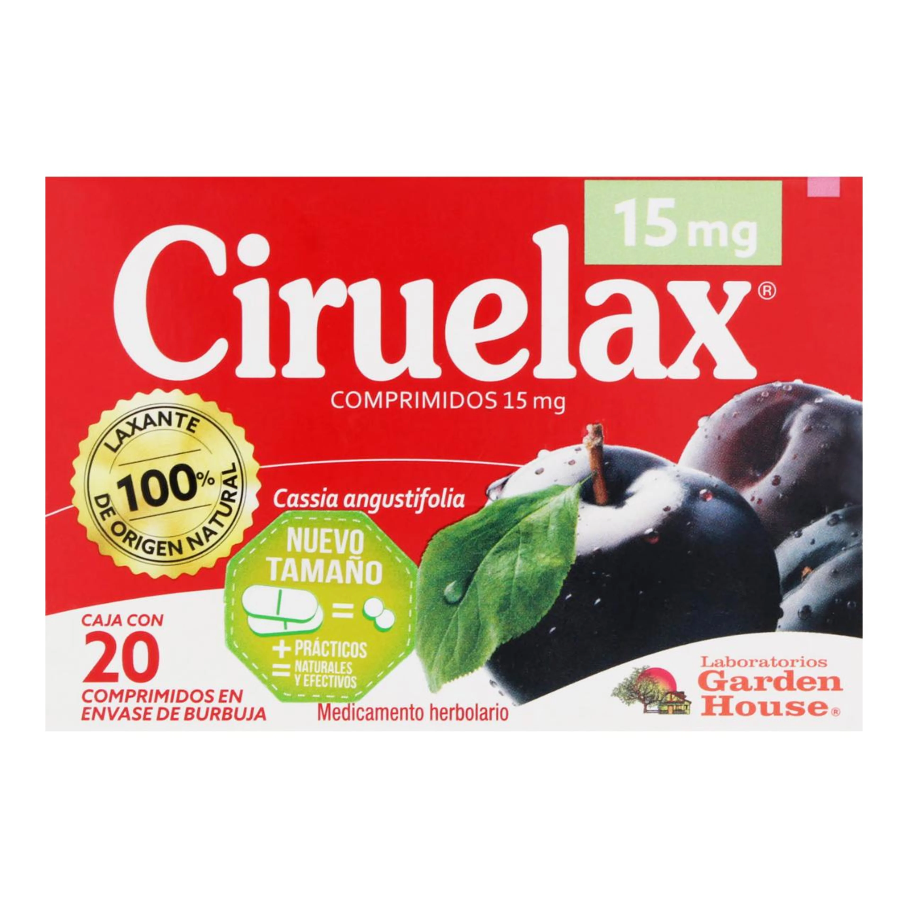 Ciruelax Con 20 Comprimidos