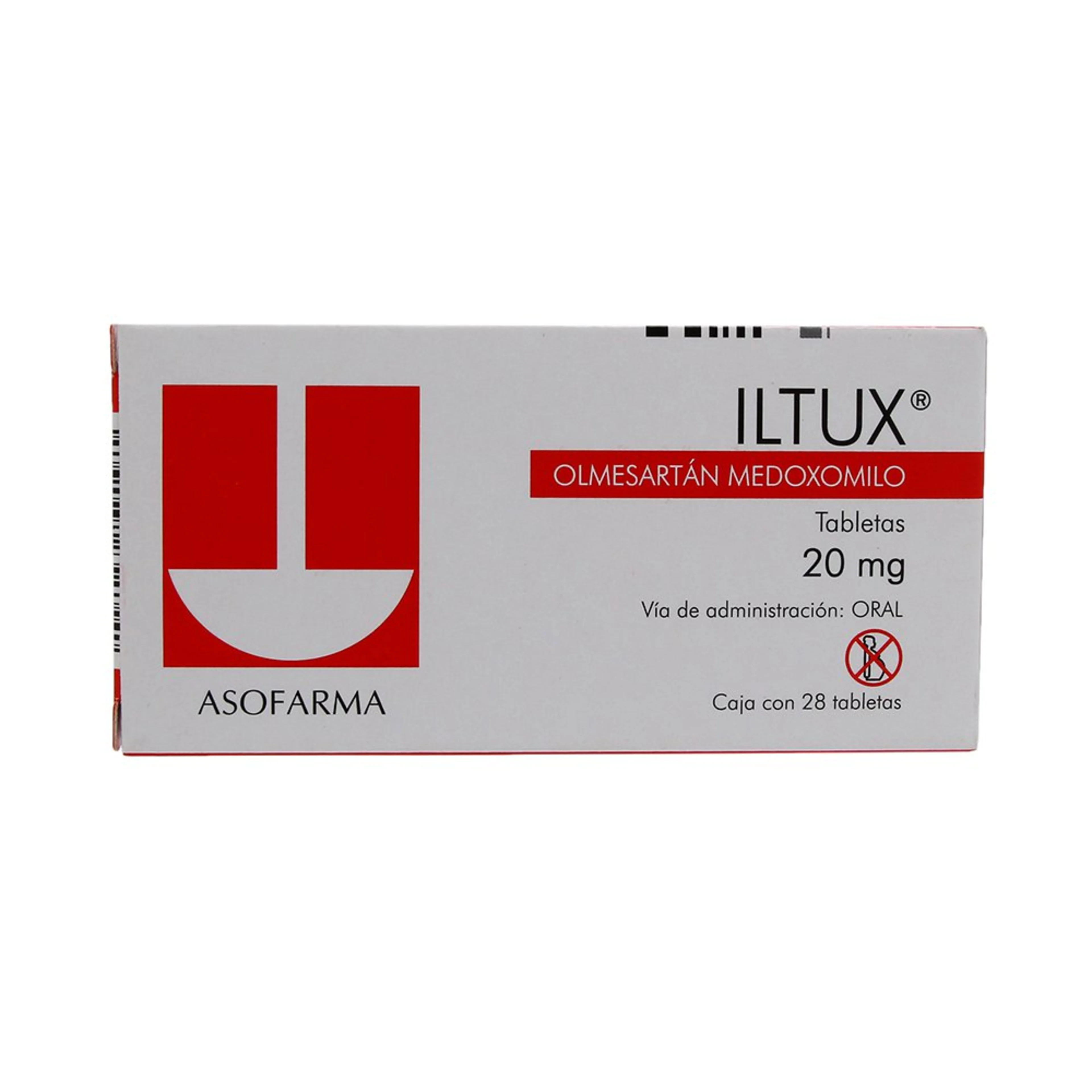 Iltux 20 Mg Con 28 Tabletas