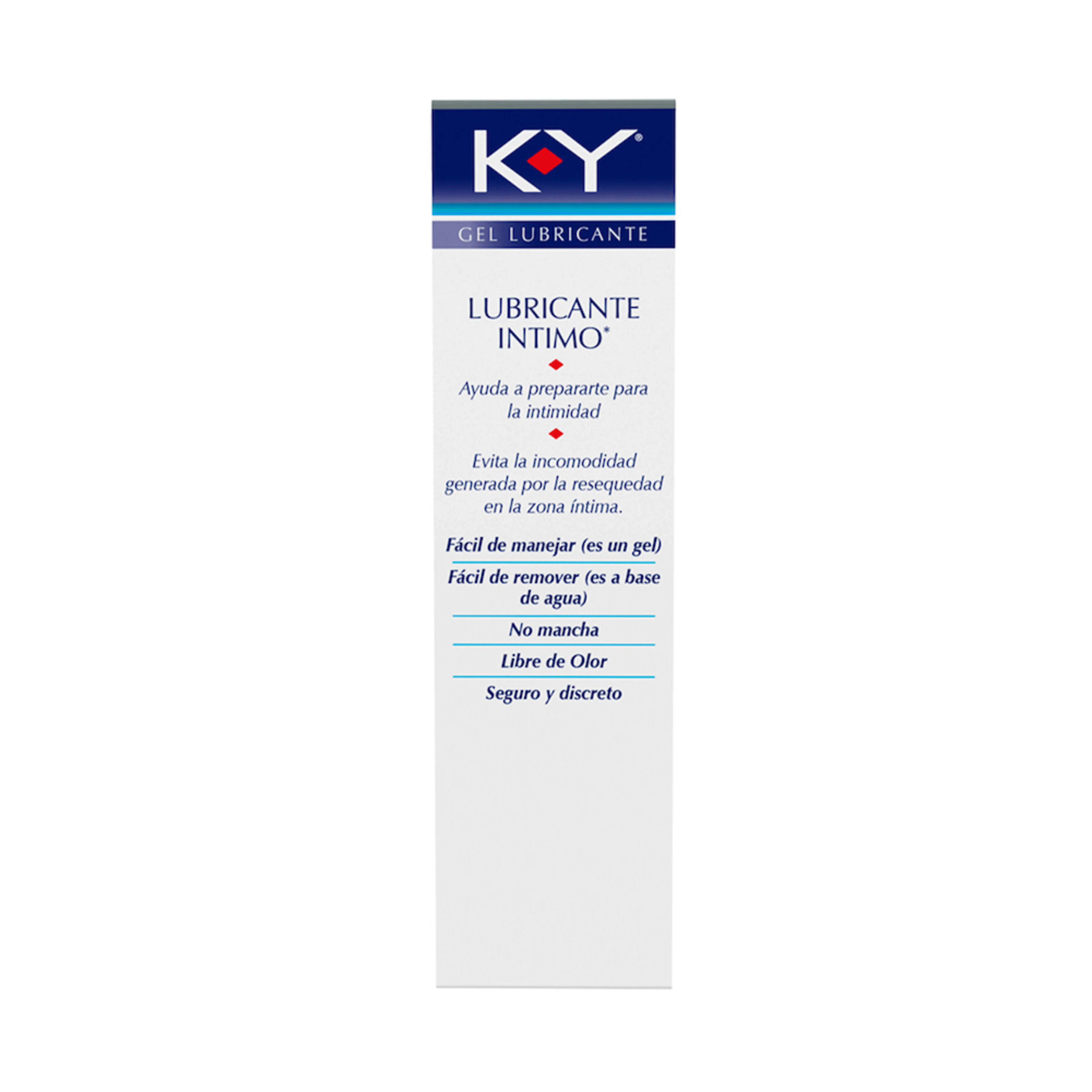 K-Y Gel Lubricante Íntimo Con 100 G