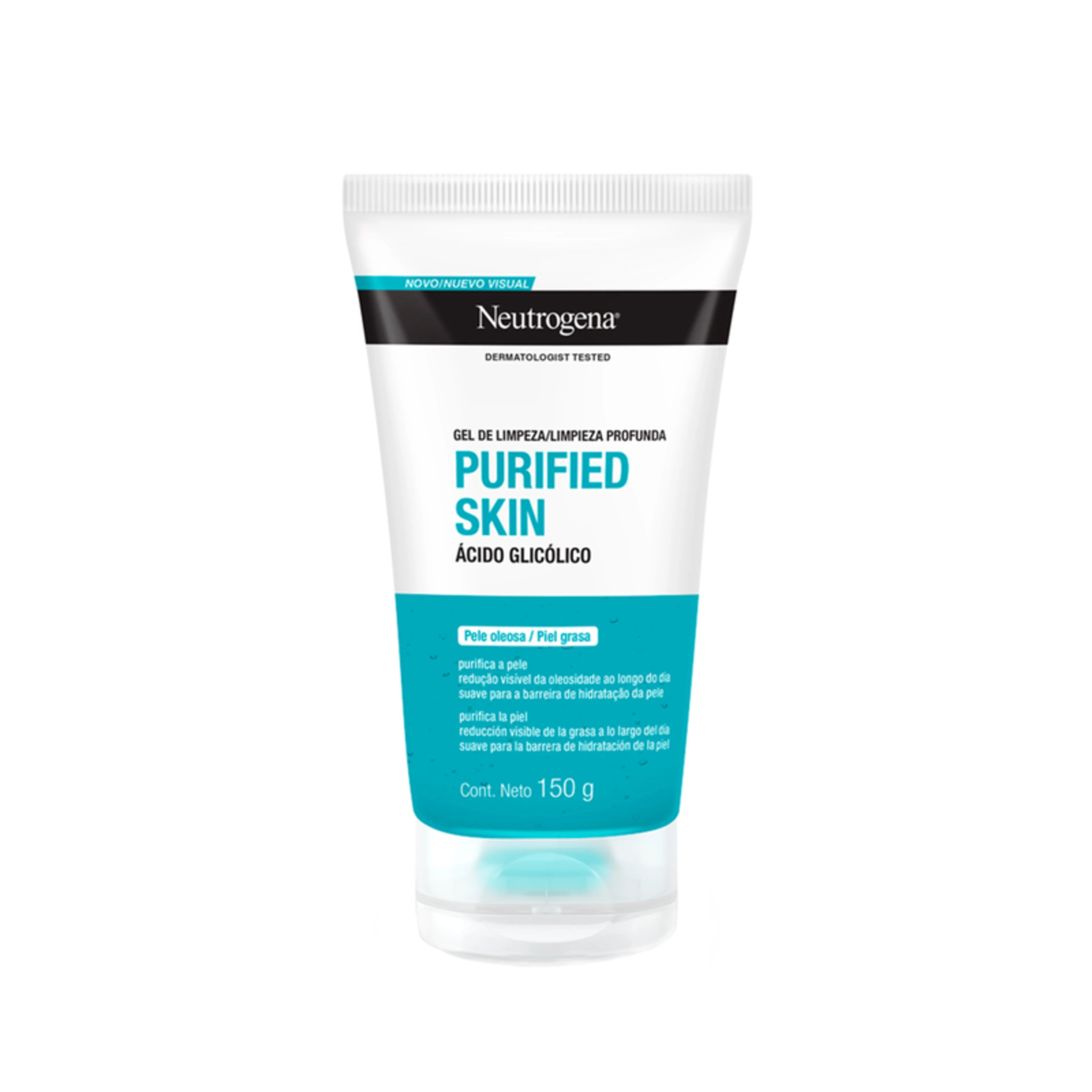 Neutrogena Purified Skin Gel Limpiador Facial 150 G