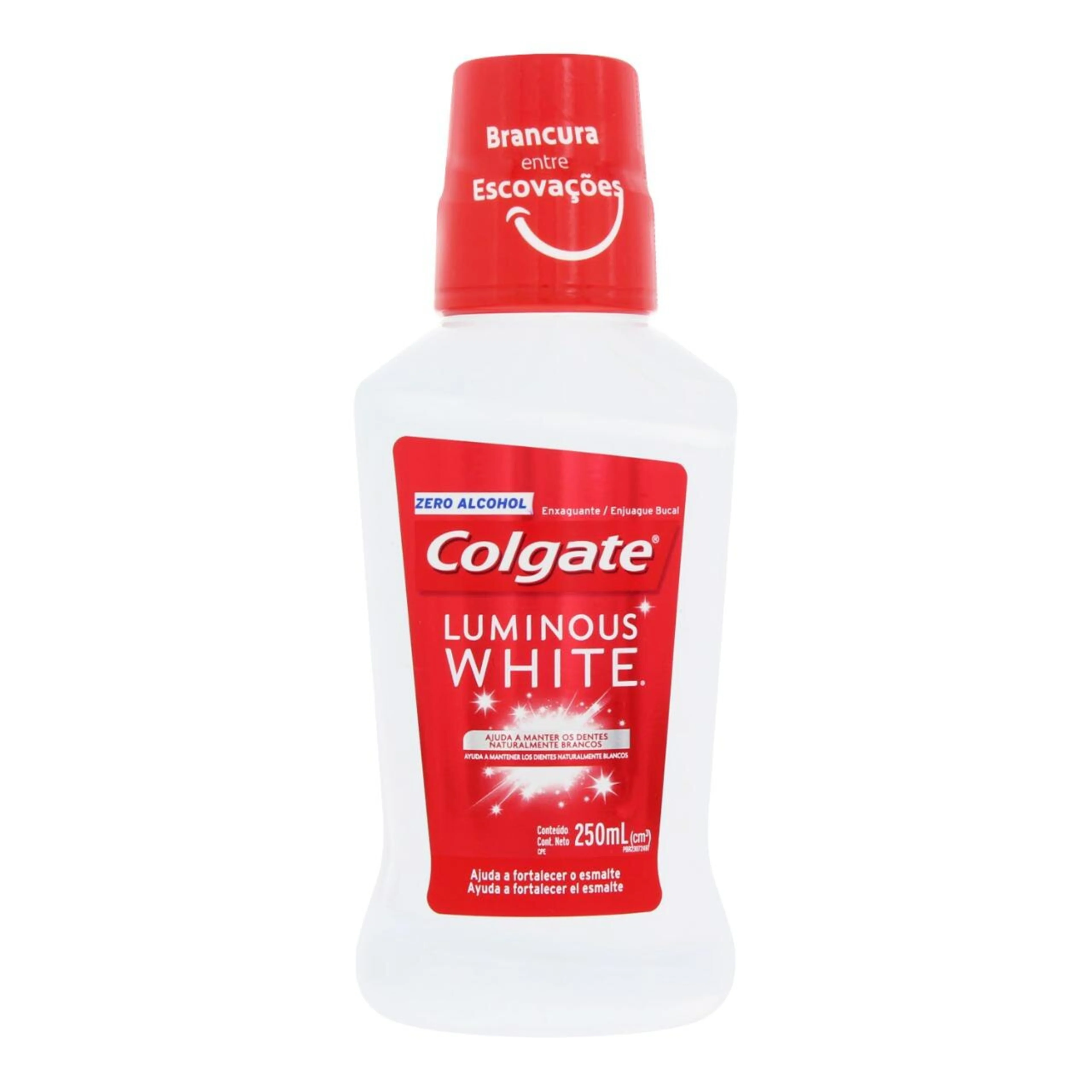 Colgate Luminous White Enjuague Bucal Con 250 Ml