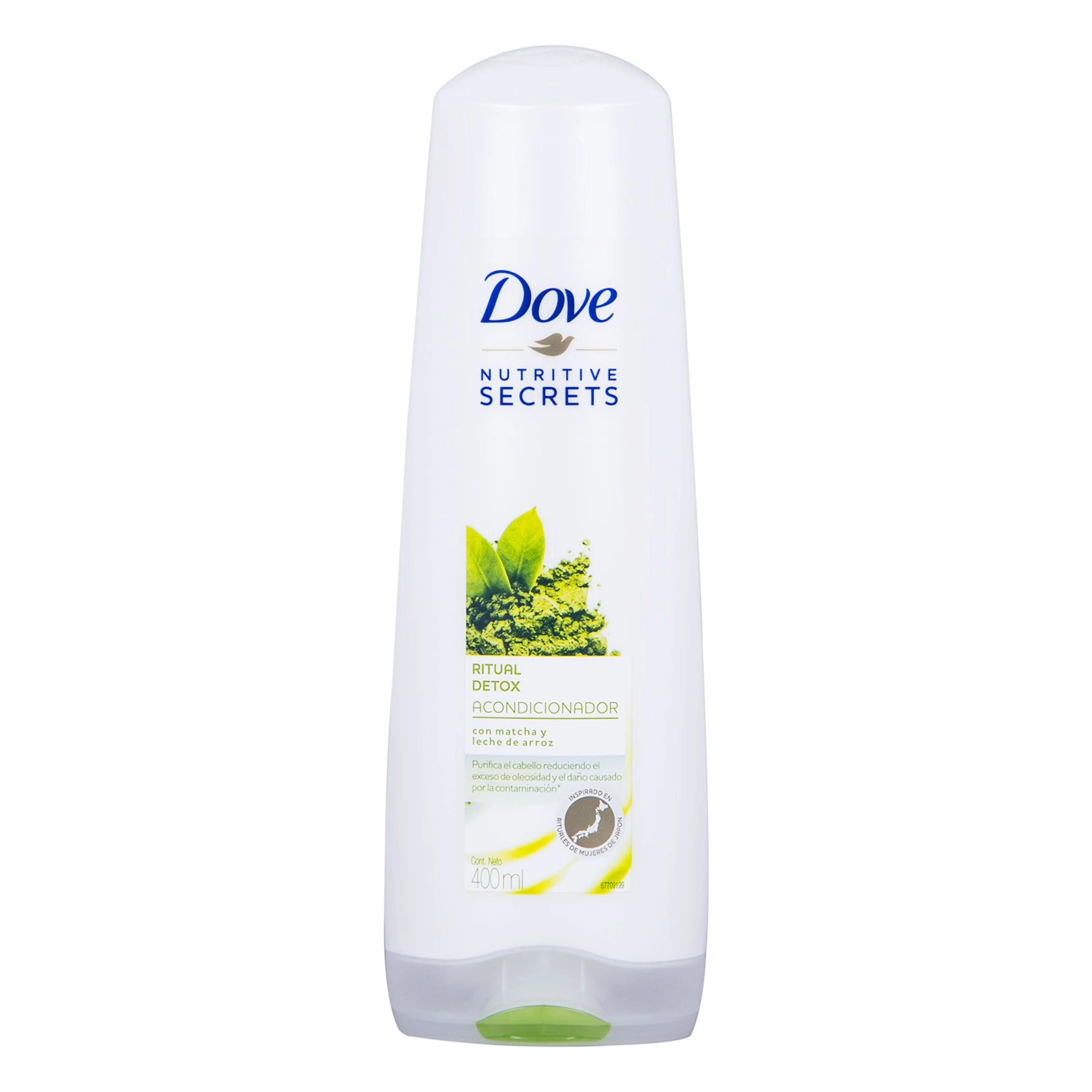 Acondicionador dove detox matcha 400 ml