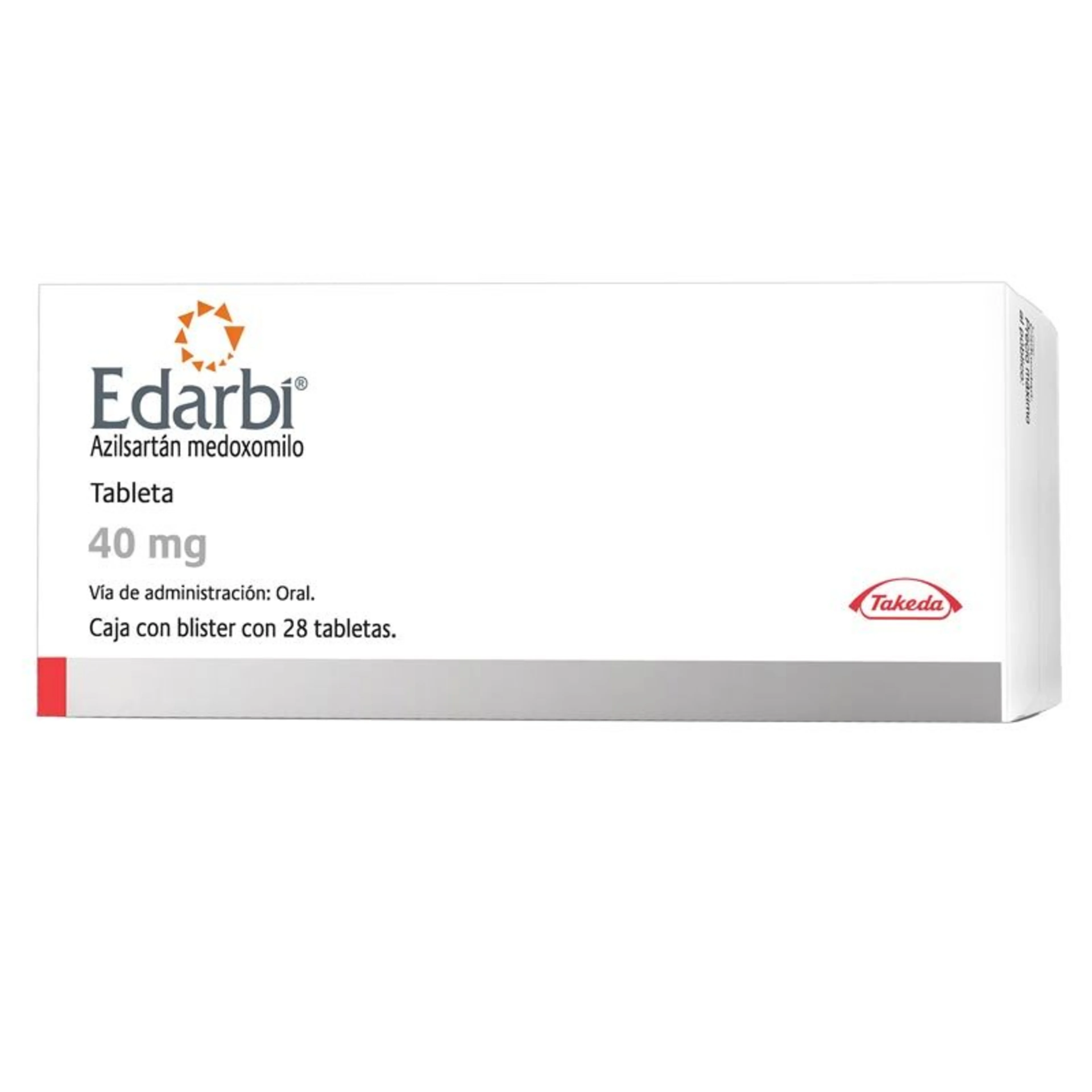 Edarbi 40 Mg Con 28 Tabletas