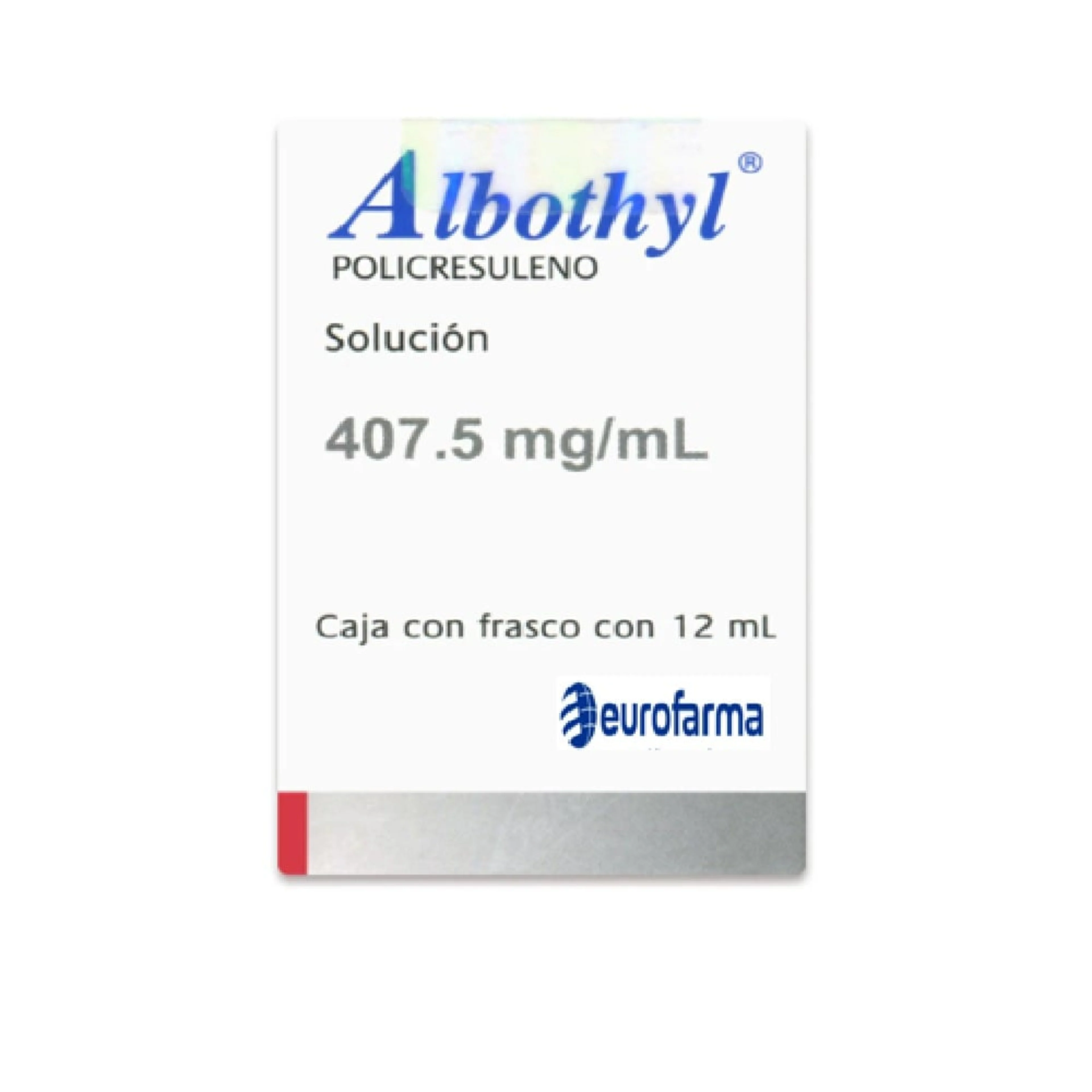 Albothyl V 407.5 Mg/Ml Solución Con 12 Ml