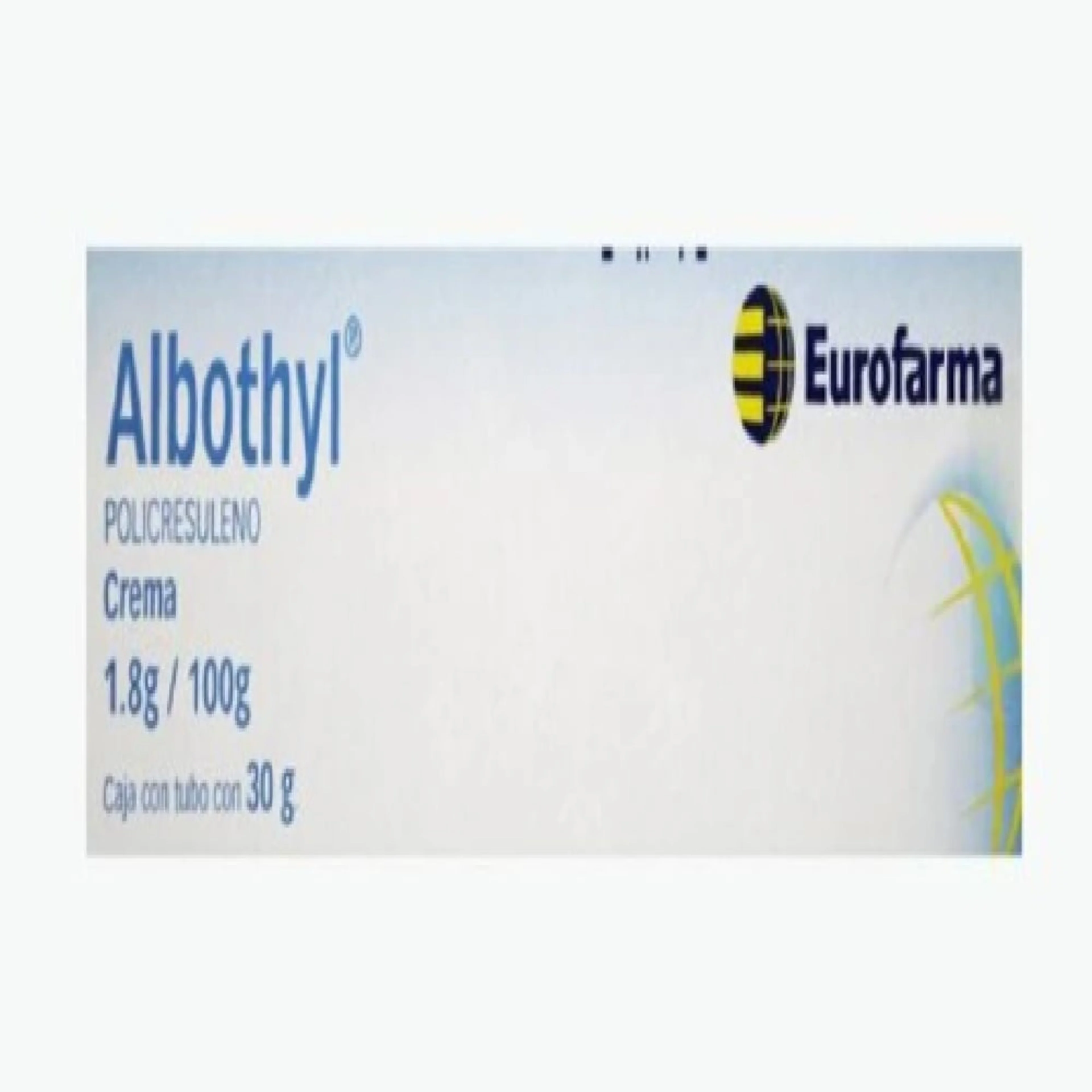 Albothyl O 1.8 G/100 G Crema Con 30 G