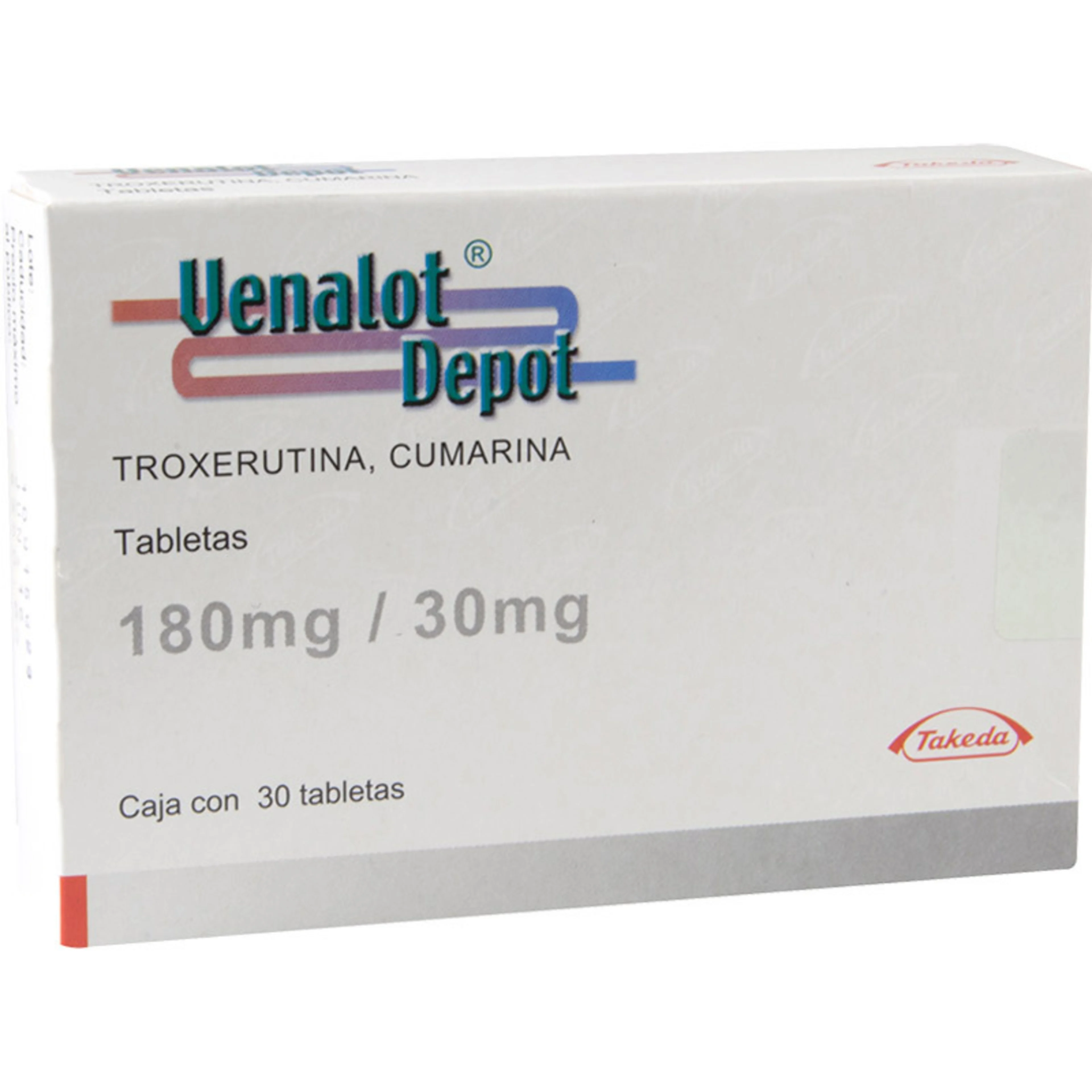 Venalot Depot 180/30 Mg Con 30 Tabletas