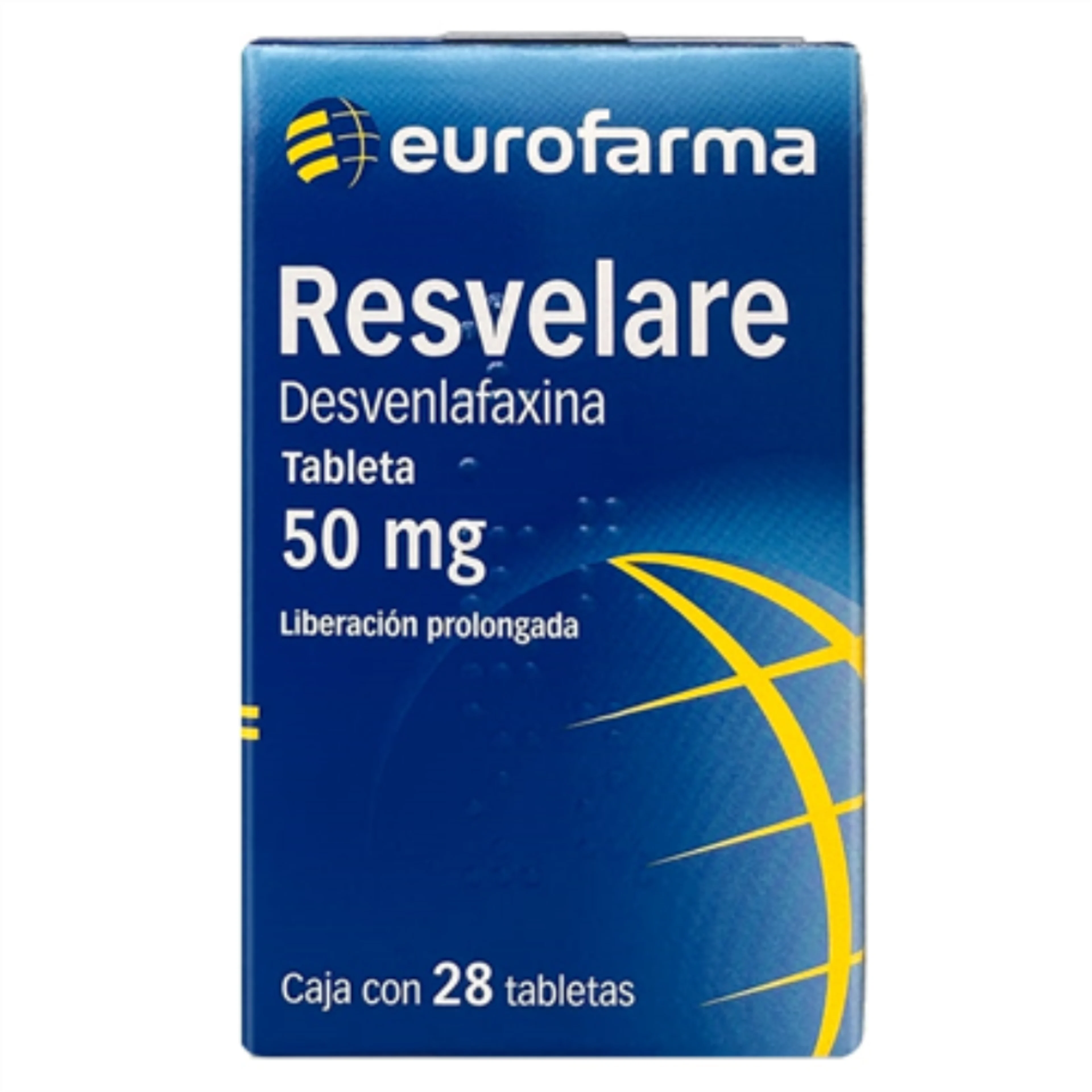 Resvelare 50 Mg Con 28 Tabletas