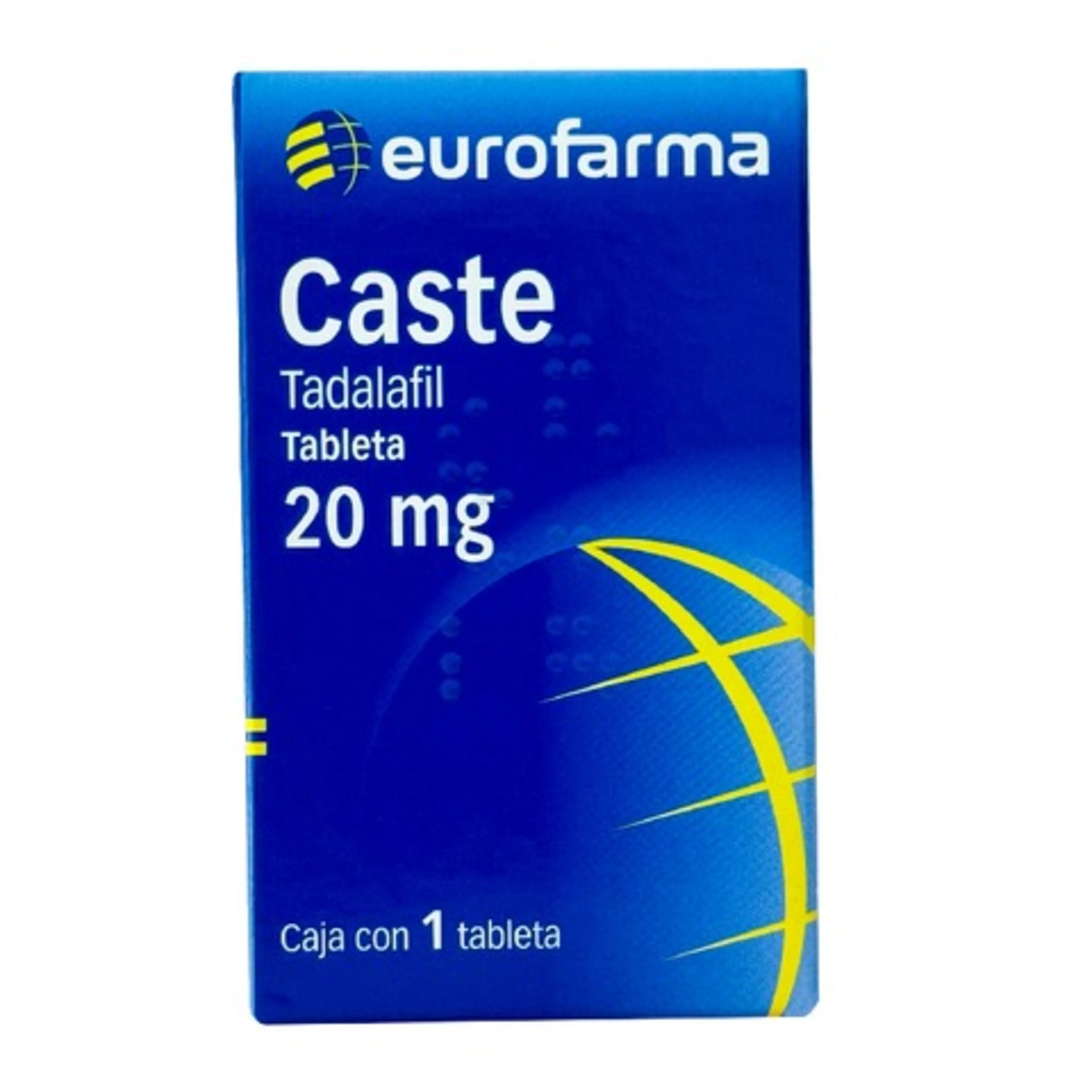 Caste Tadalafil 20 Mg Con 1 Tableta