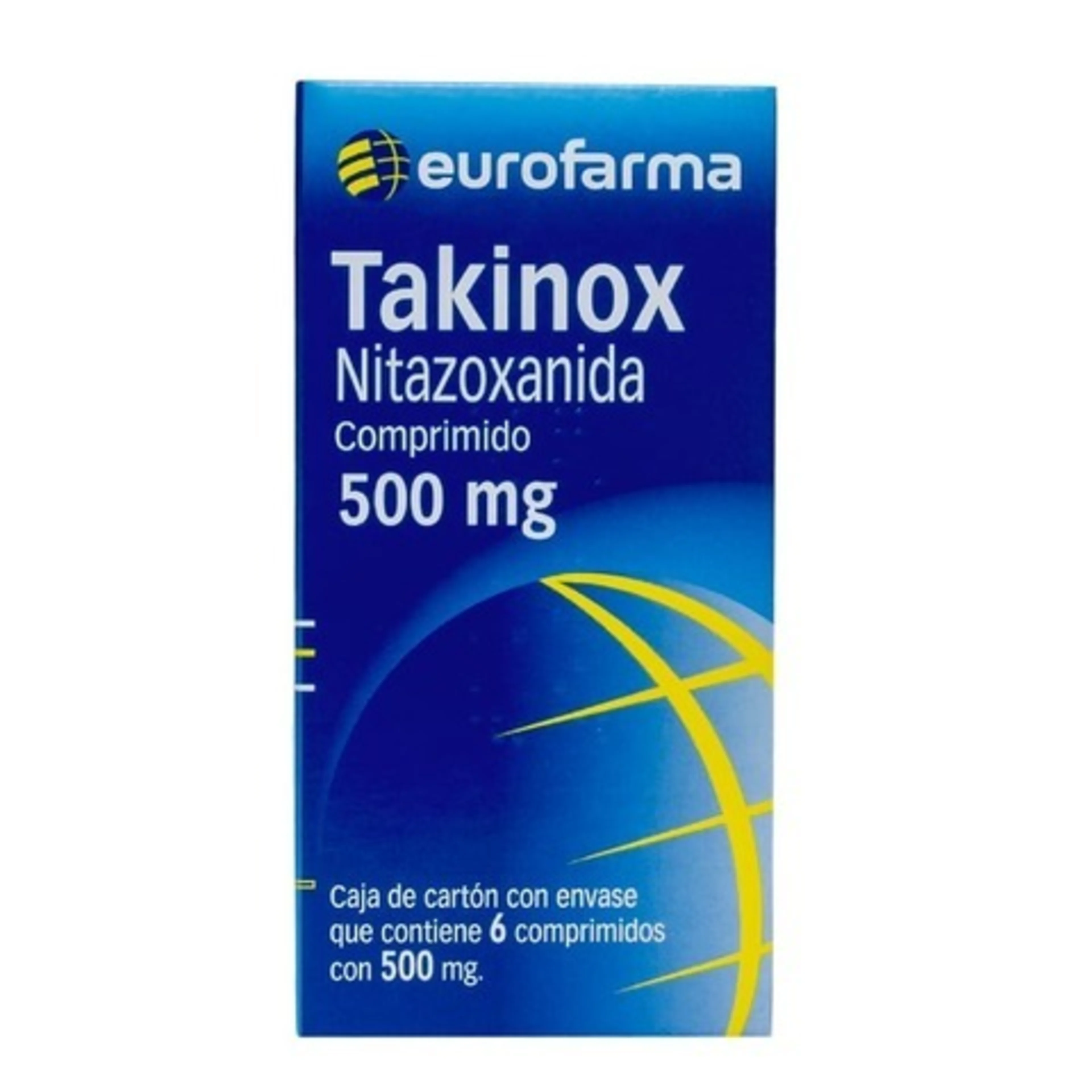 Takinox 500 Mg Con 6 Comprimidos