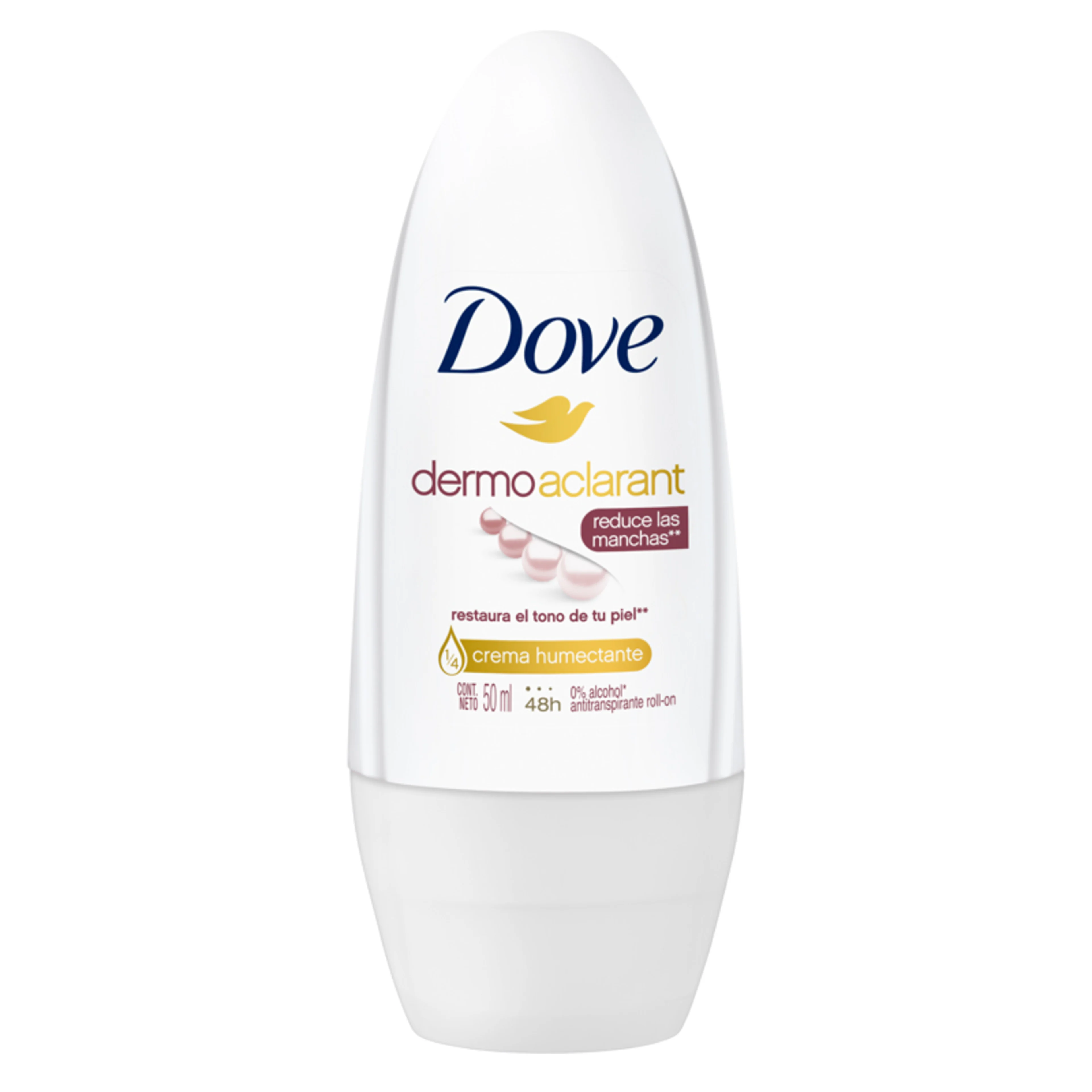 Dove Dermo Aclarant Desodorante Roll On Con 50 Ml