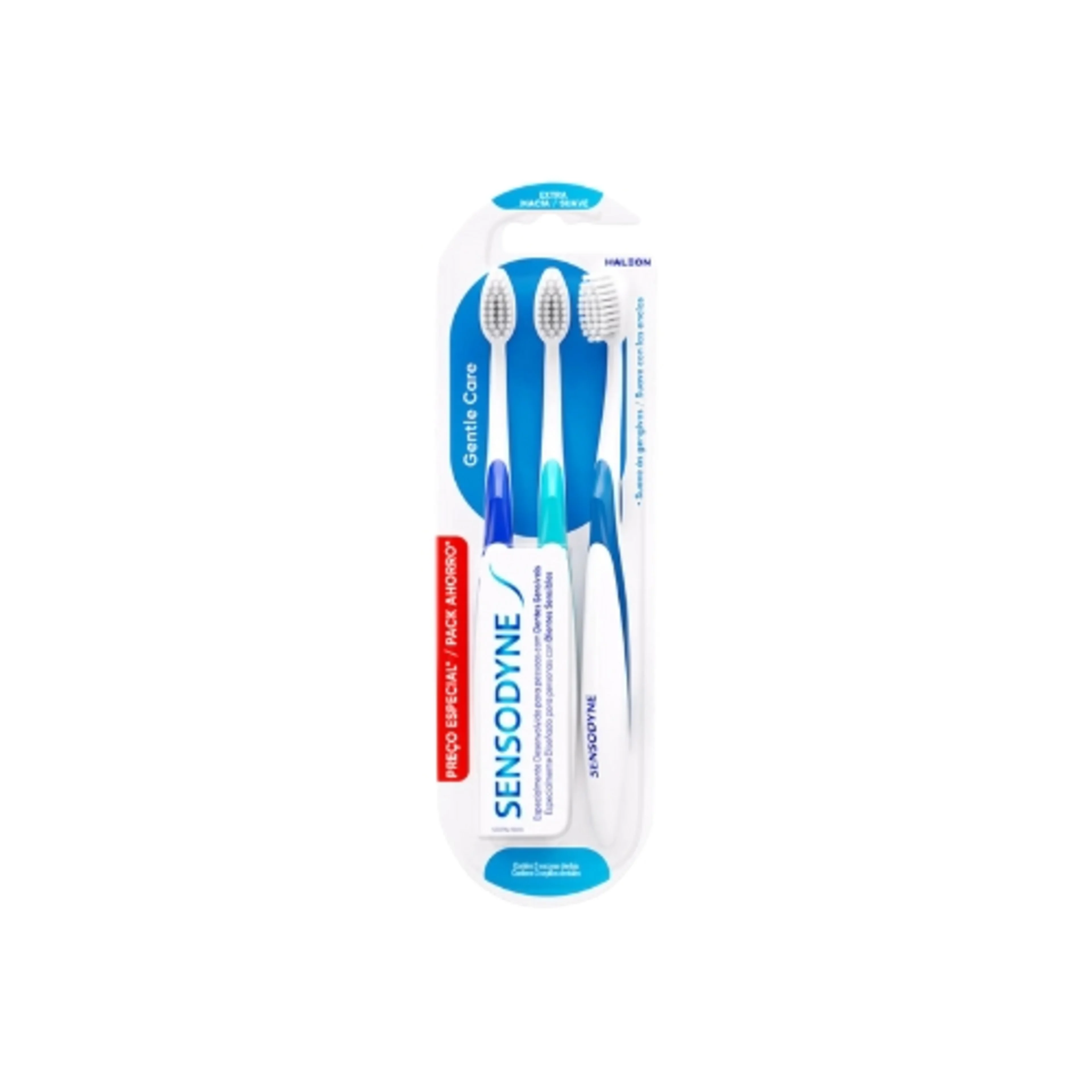 Sensodyne Cepillo Dental Extra Suave Con 3 Piezas