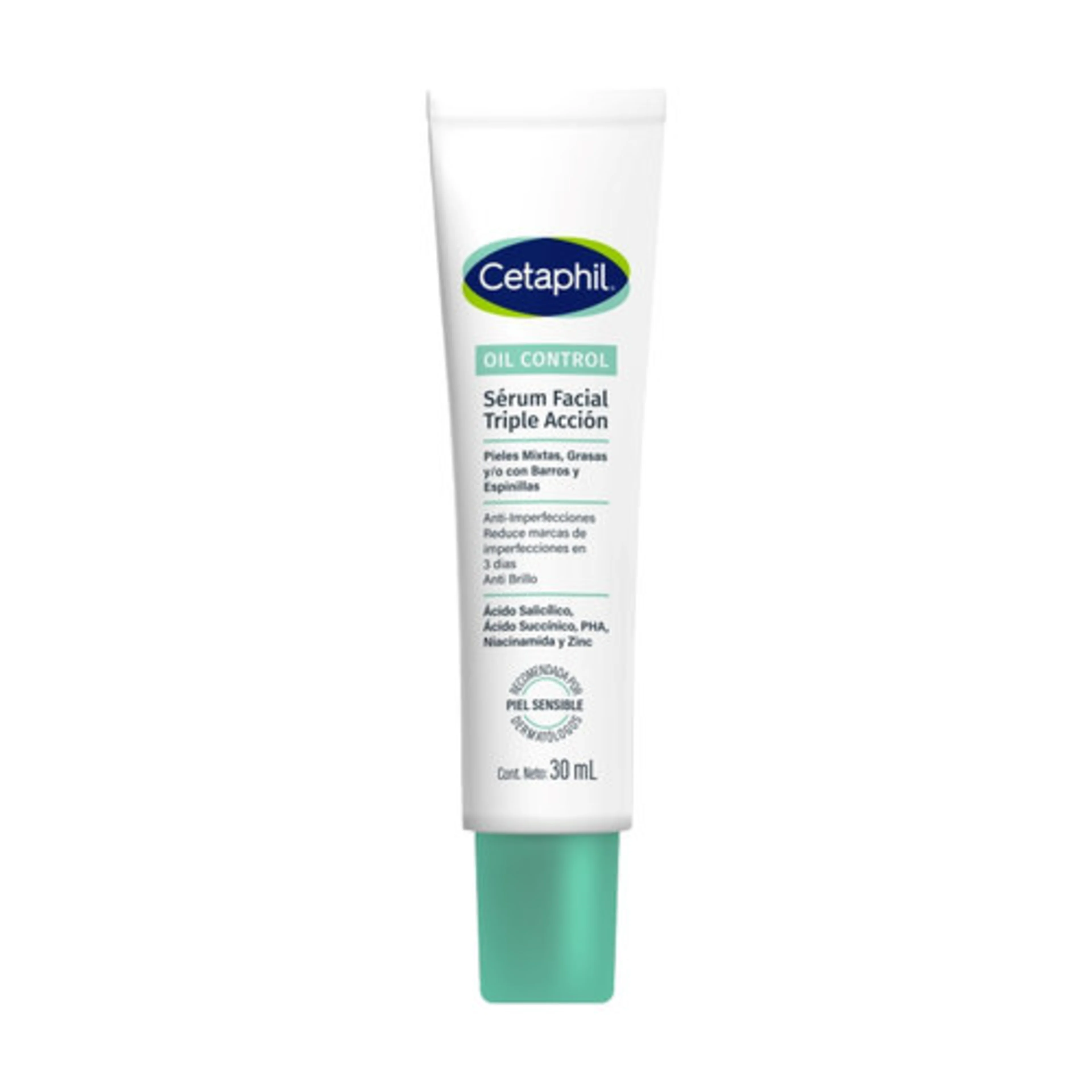 Cetaphil Oil Control Serum Facial Triple Acción 30 Ml