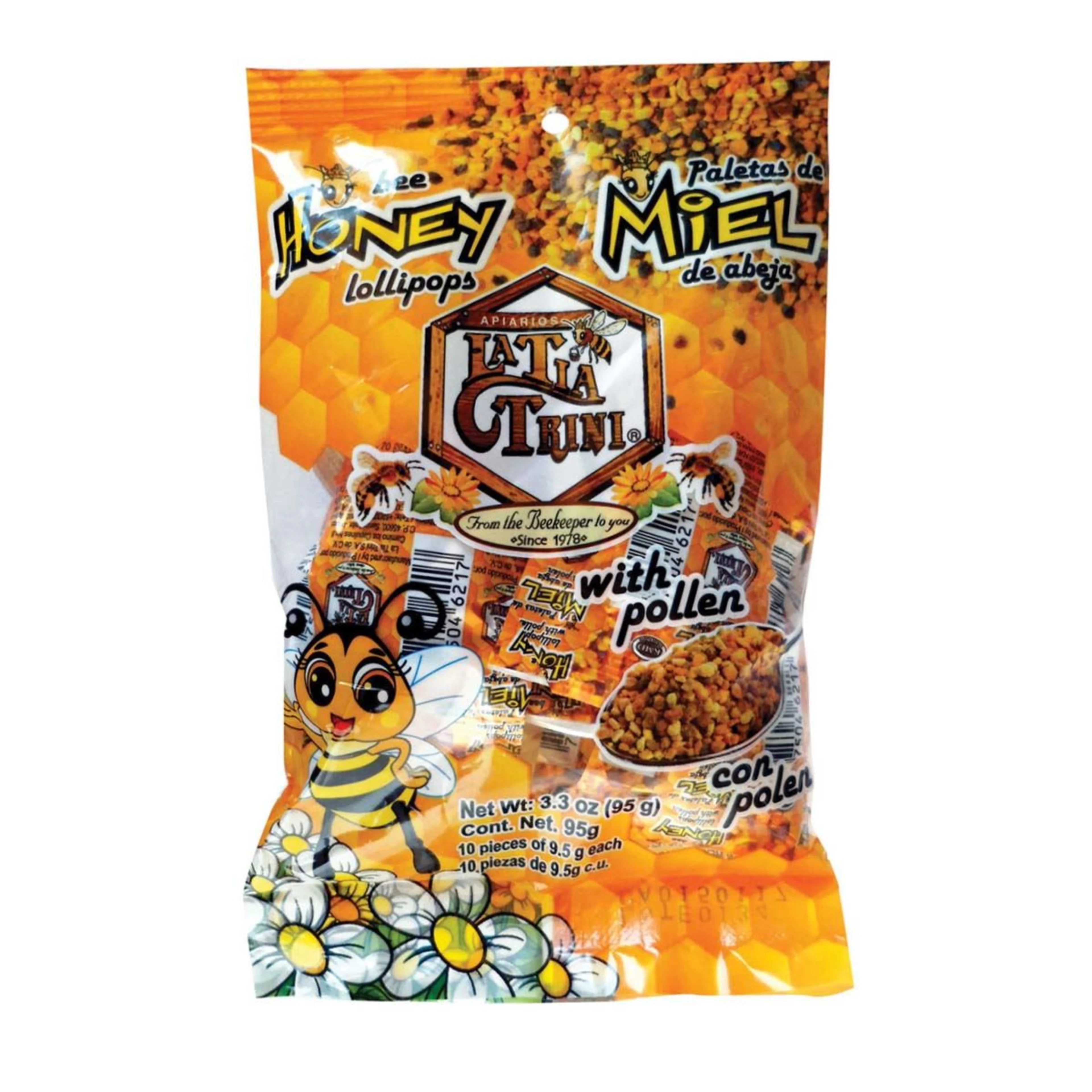 La Tía Trini Bolsa Paletas Polen C10