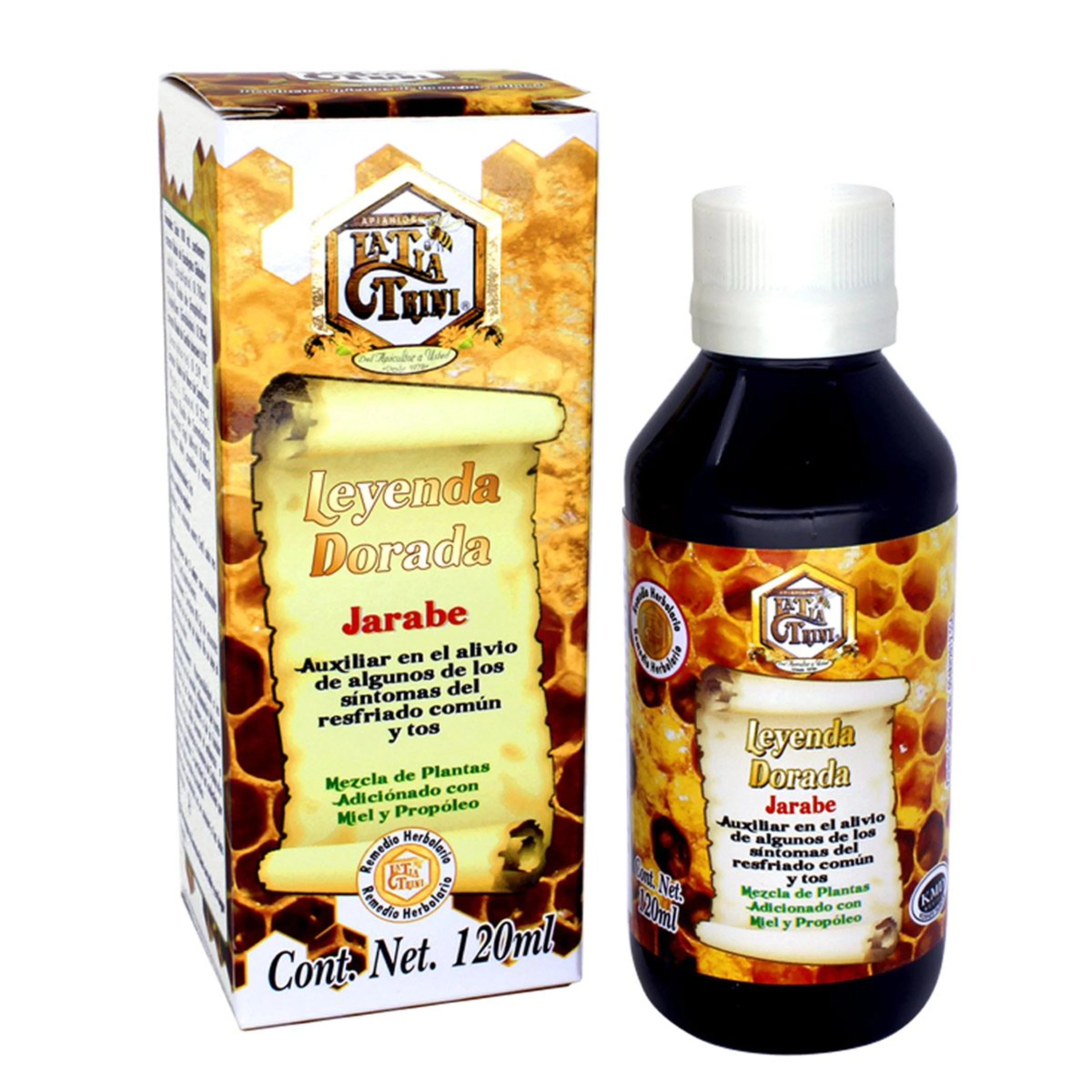 La Tía Trini Jarabe Leyenda Dorada 120 ml