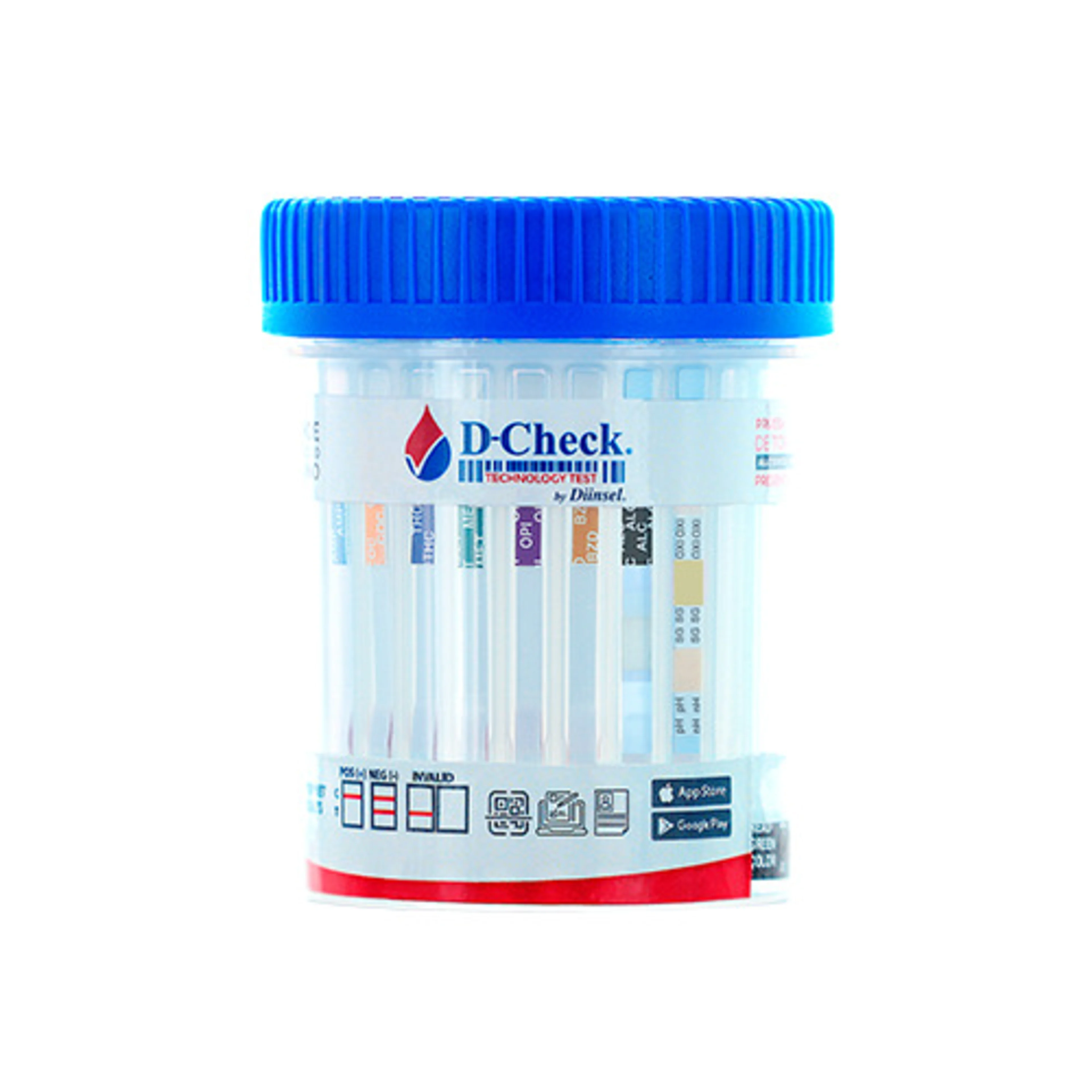 D-Check Prueba Rápida Para Detección De 7 Drogas En Orina