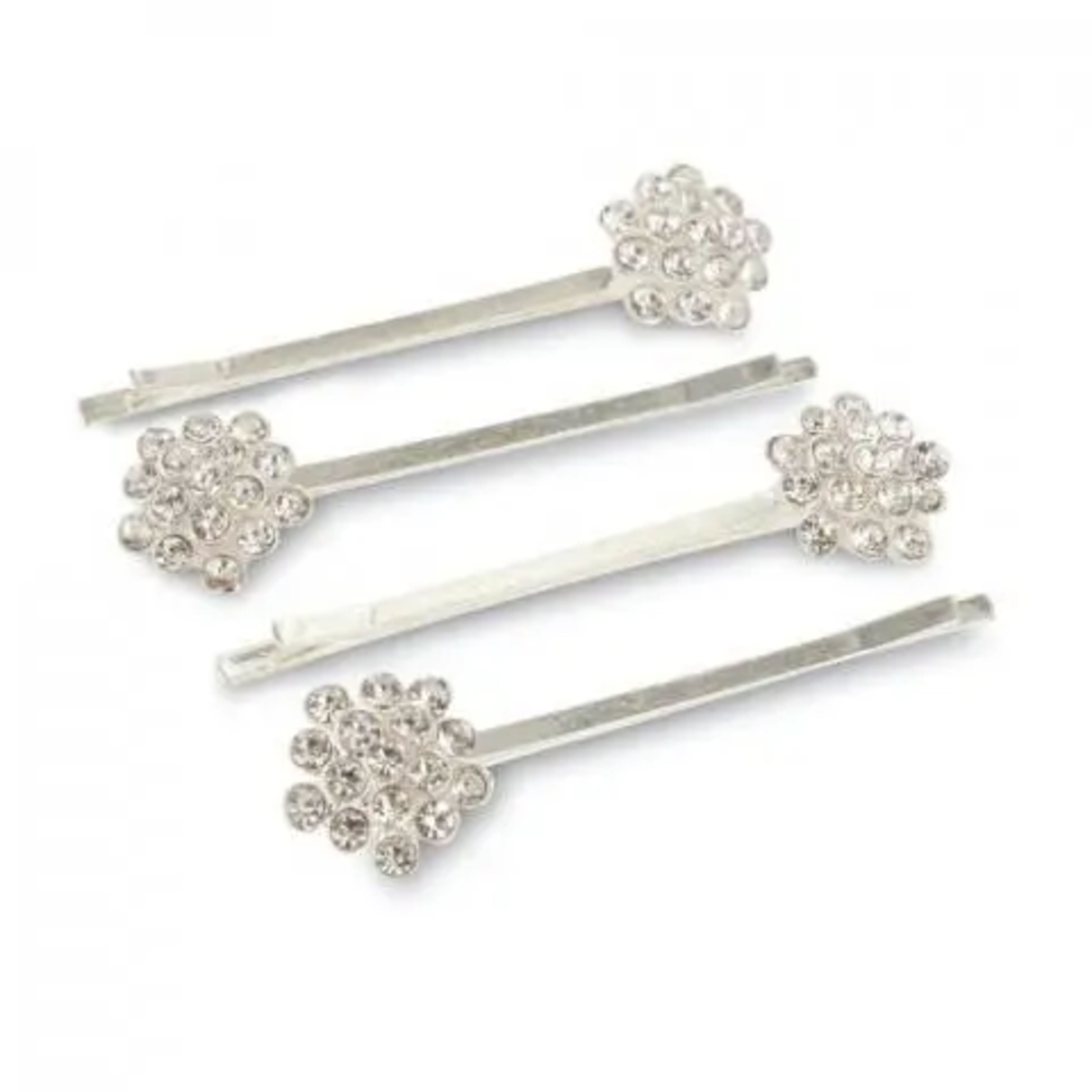 Allure rhinestone 4 pasadores bobby pin