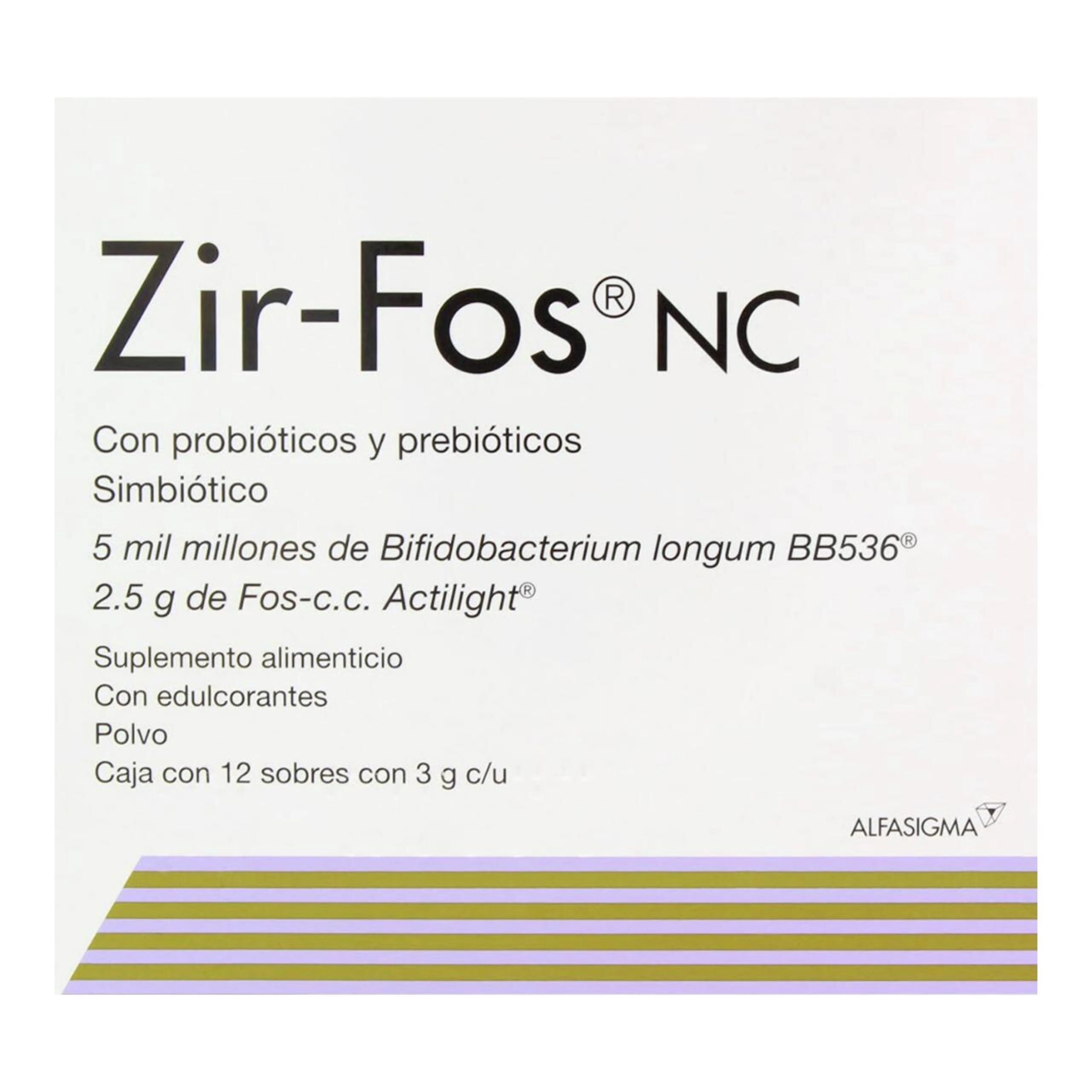 Zir-Fos con 12 Sobres