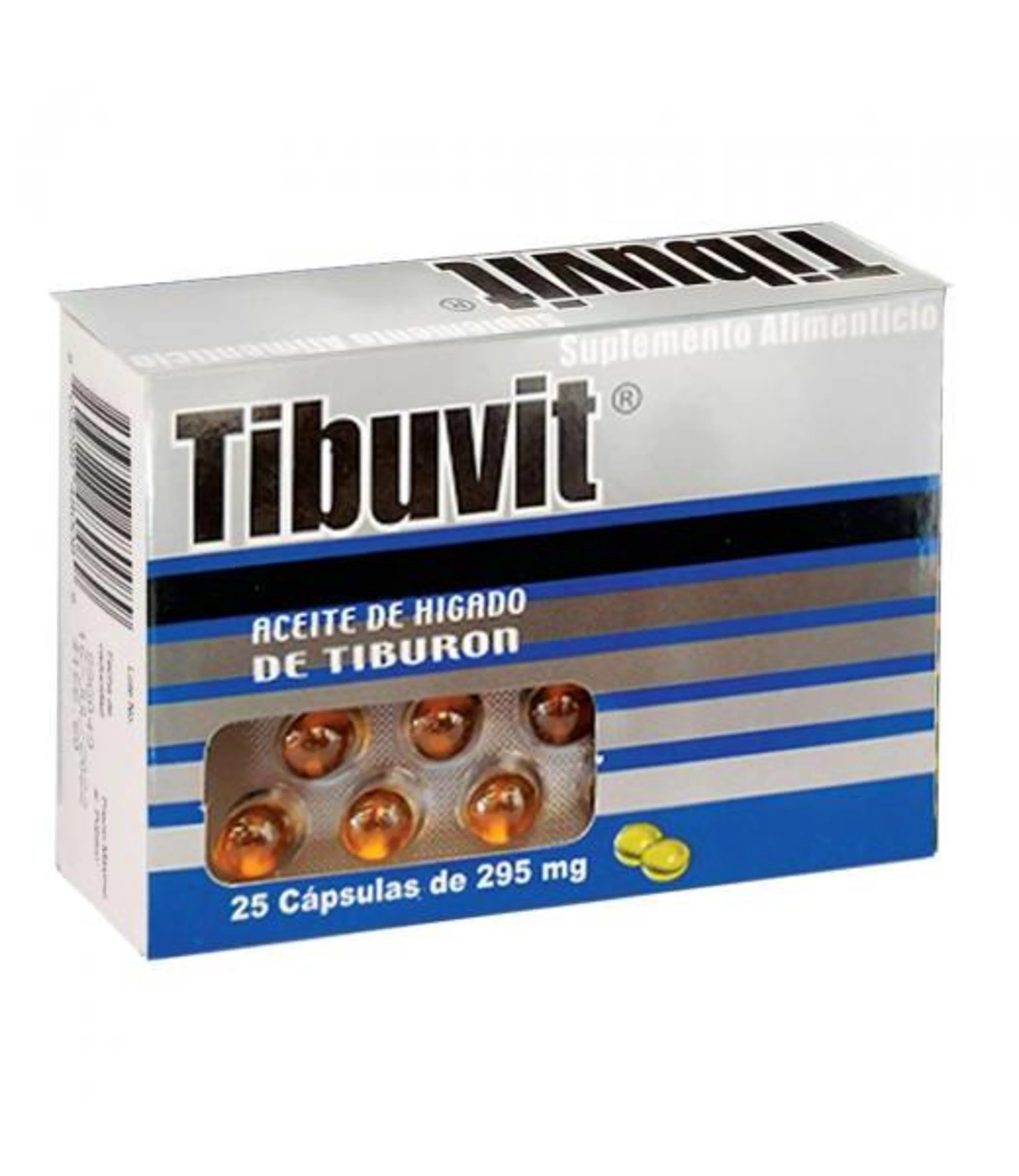 Tibuvit 25 perl 295 mg