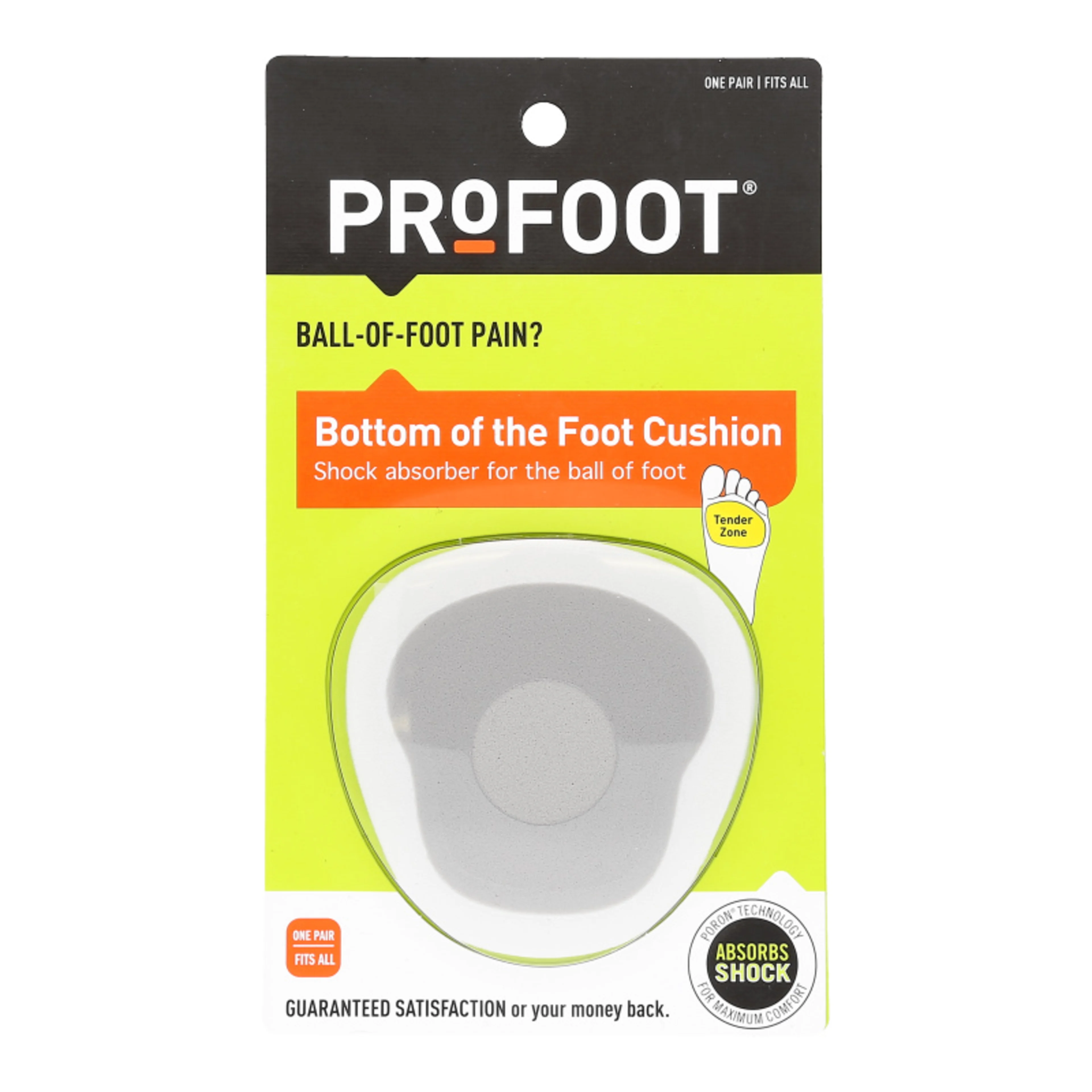 Profoot cojín planta del pie 1 pieza blíster