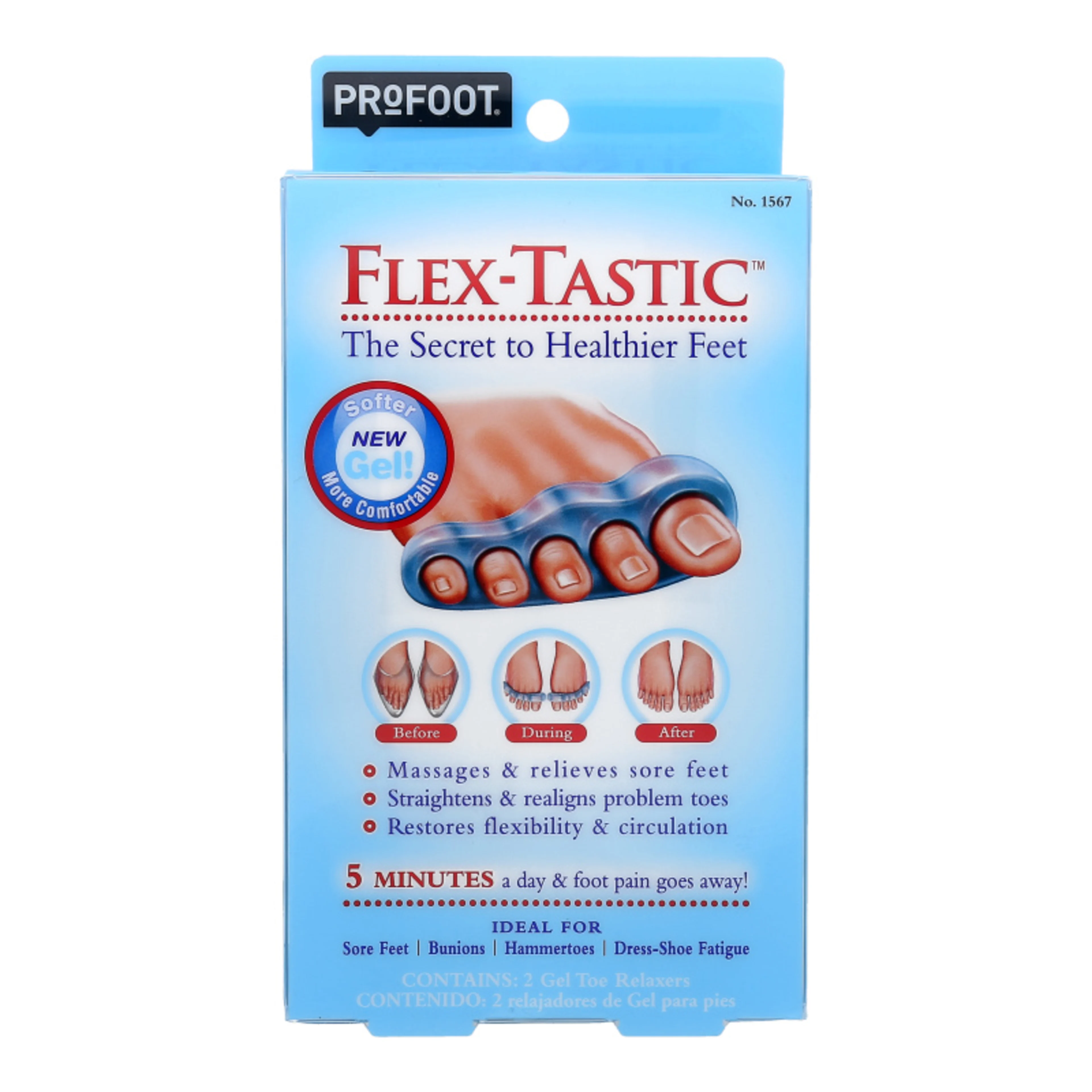 Profoot corrector de dedos 1 pieza blíster