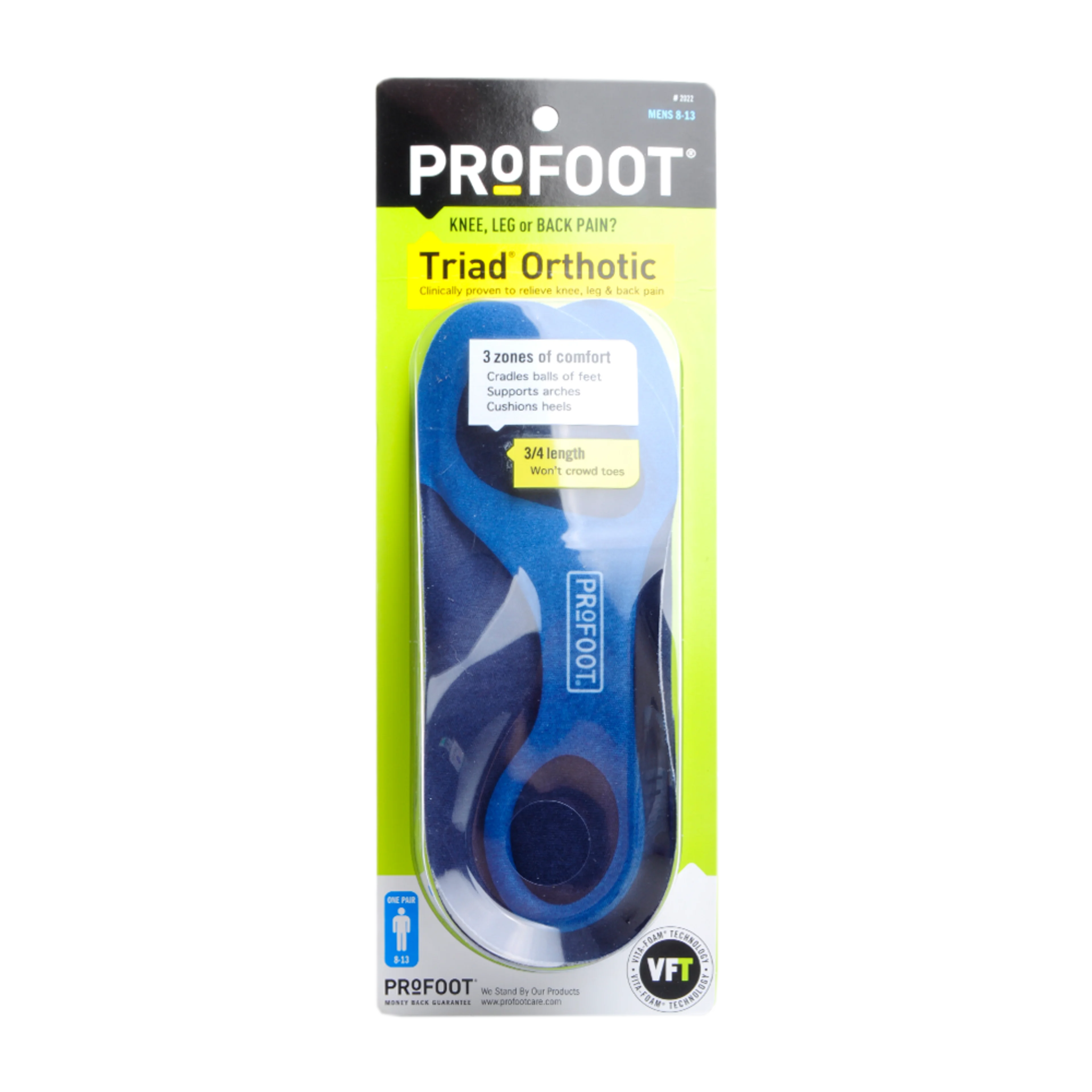 Profoot Hombre Soporte Ortopédico 1 Pieza Blíster