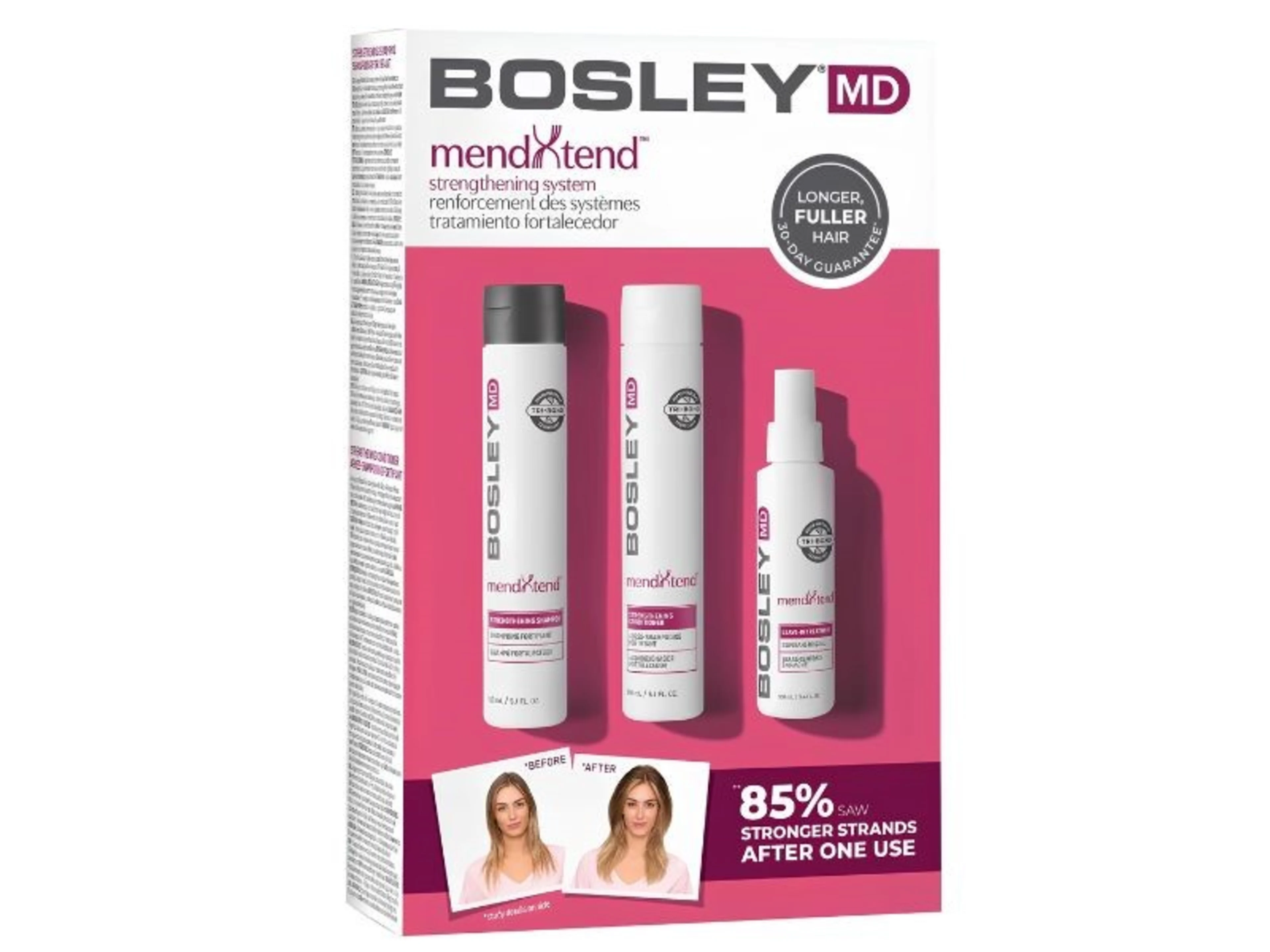 Bosley Mendxtend Starter 3 Pack